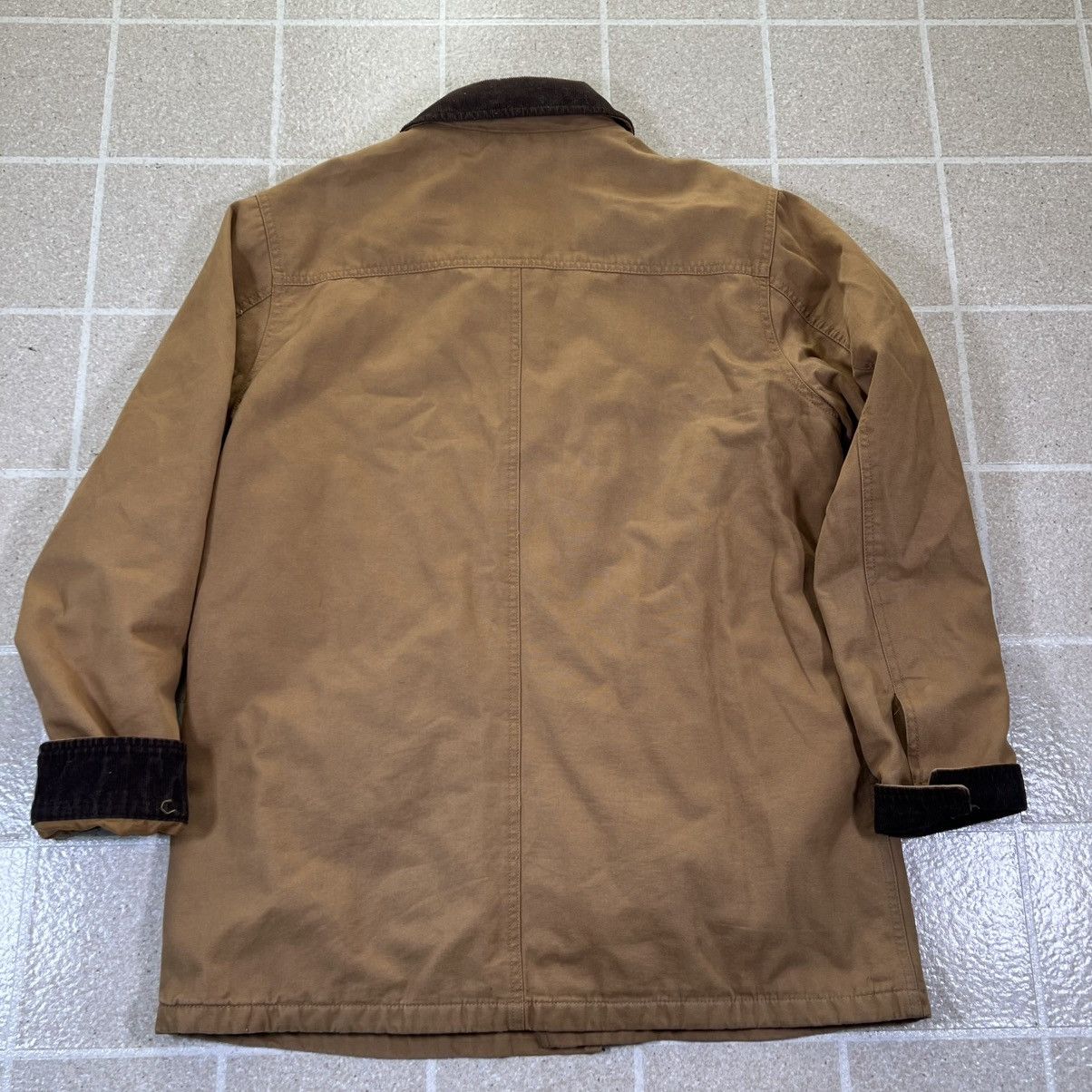 Lands' End Lands End Chore Jacket Brown Barn Field Flannel Lined Sz Med Size US M / EU 48-50 / 2 - 5 Thumbnail