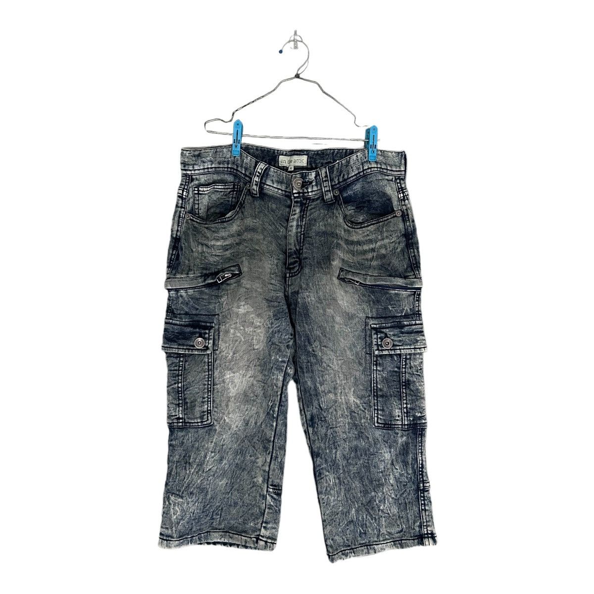 In The Attic × Japanese Brand × Seditionaries Vintage In the attic cargo dyed pants Size US 32 / EU 48 - 1 Thumbnail