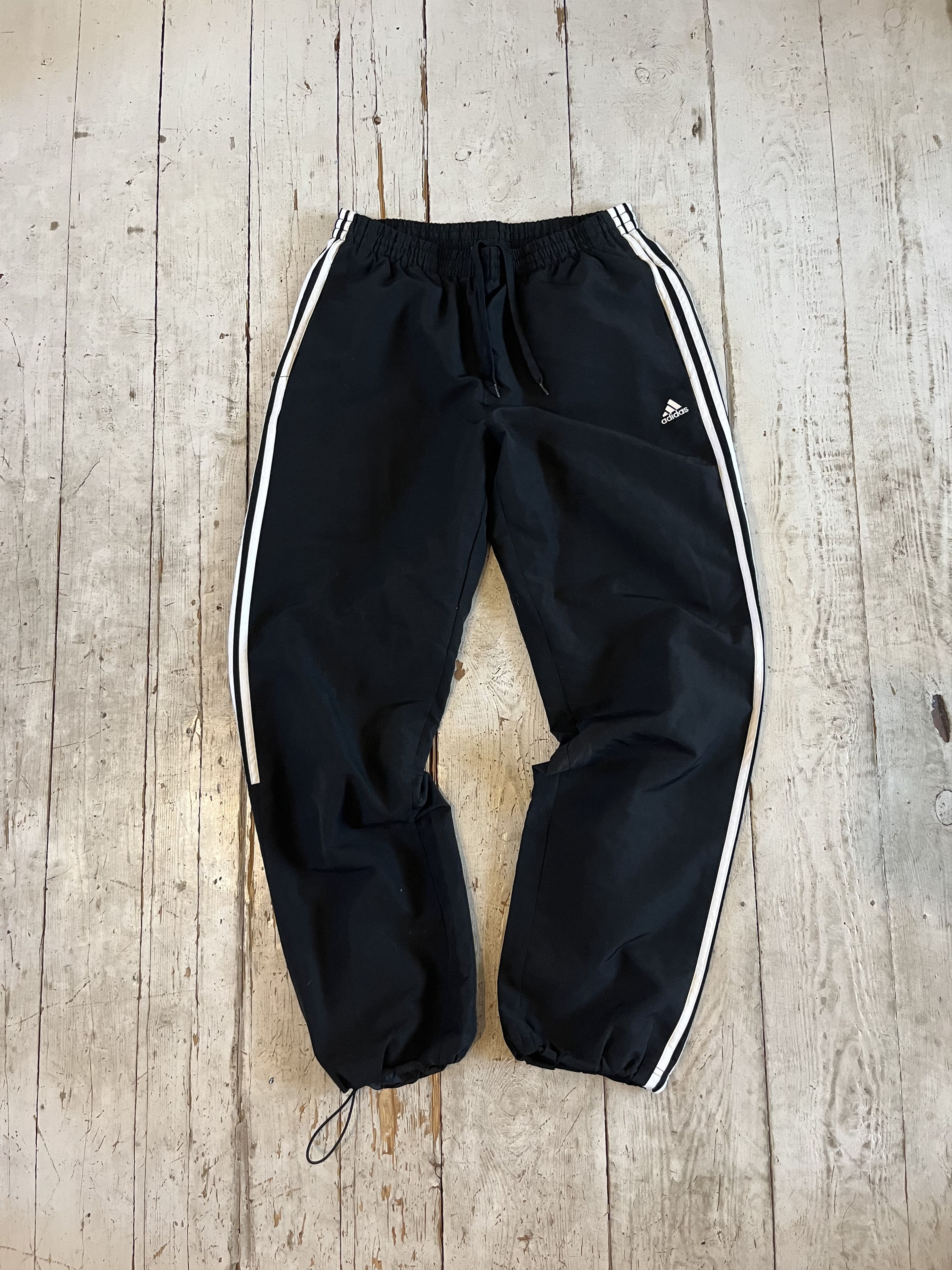 Adidas × Vintage ♻️ y2k Adidas Parachute Nylon Baggy Track Pants ♻️ Size US 34 / EU 50 - 1 Thumbnail