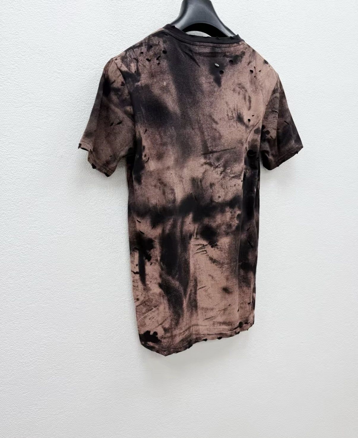 Balmain BALMAIN Tie-Dye Vintage Destroyed Short Sleeve T-shirt J30 Size US M / EU 48-50 / 2 - 5 Thumbnail