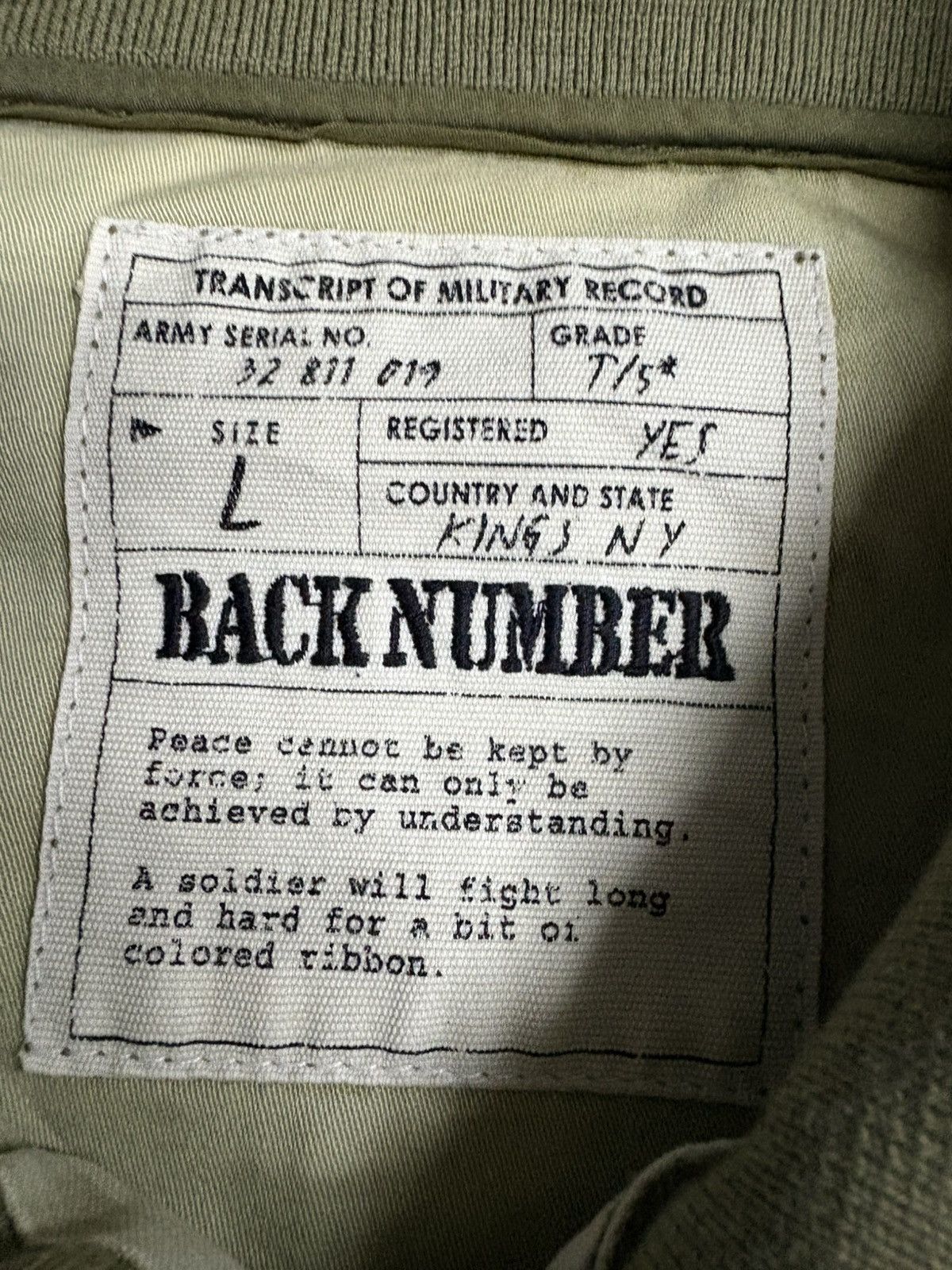 Engineered Garments G.O.A bono Soldier Cargo Military Utility Jacket Archive Size US M / EU 48-50 / 2 - 8 Thumbnail
