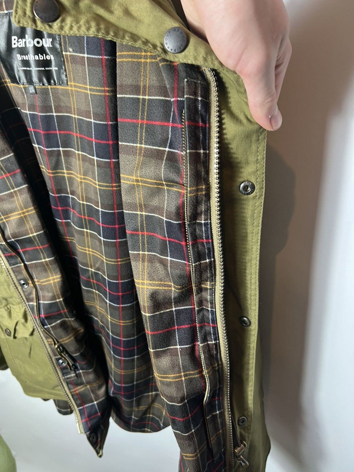 Barbour Vintage Outdoor Barbour Breathables Hinting Cordura Jacket Size US XXL / EU 58 / 5 - 17 Thumbnail