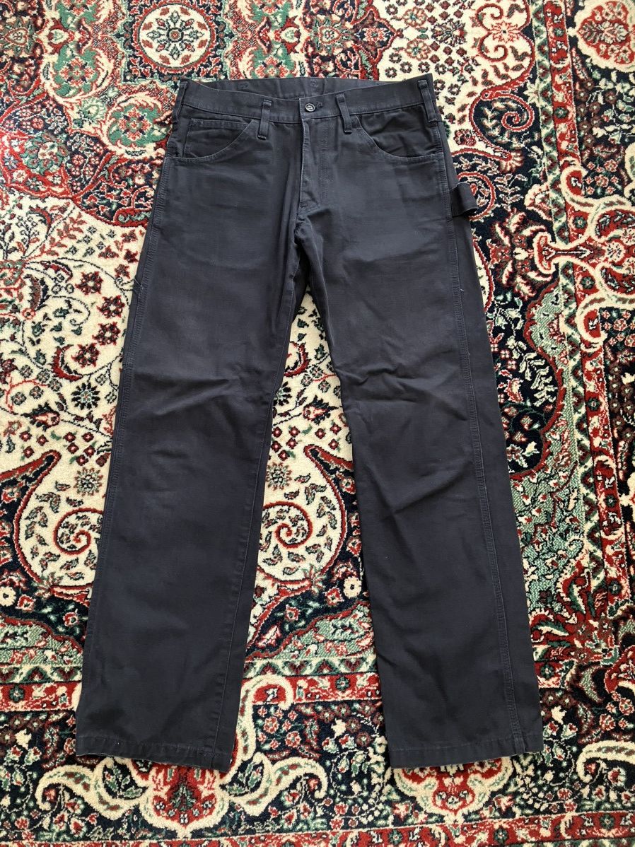 Comme des Garcons Navy Blue Carpenter Pants Size US 31 - 1 Thumbnail