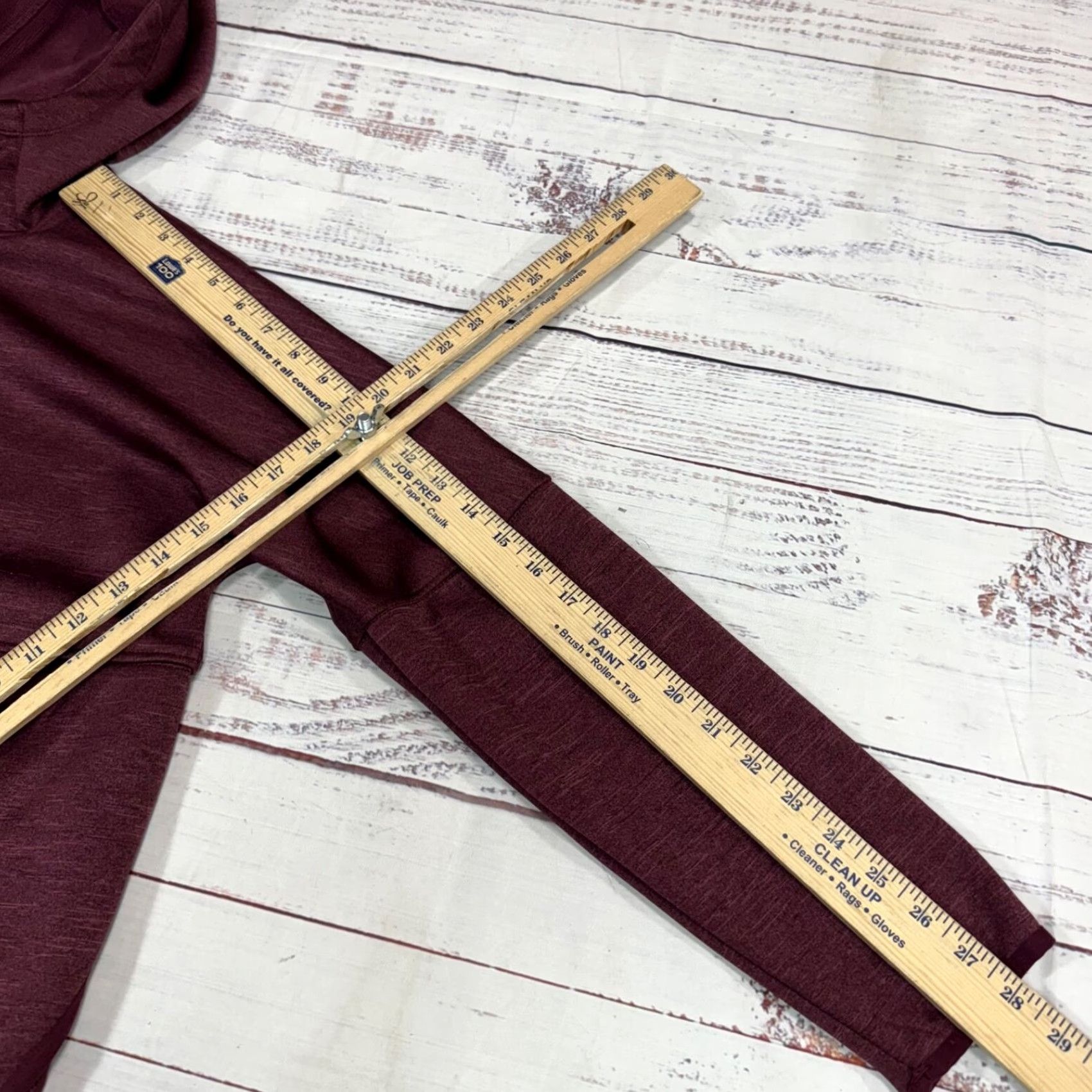 The North Face The North Face Womens Hooded Zip Front Sweatshirt M Burgundy Fleece Lined Size M / US 6-8 / IT 42-44 - 3 Thumbnail