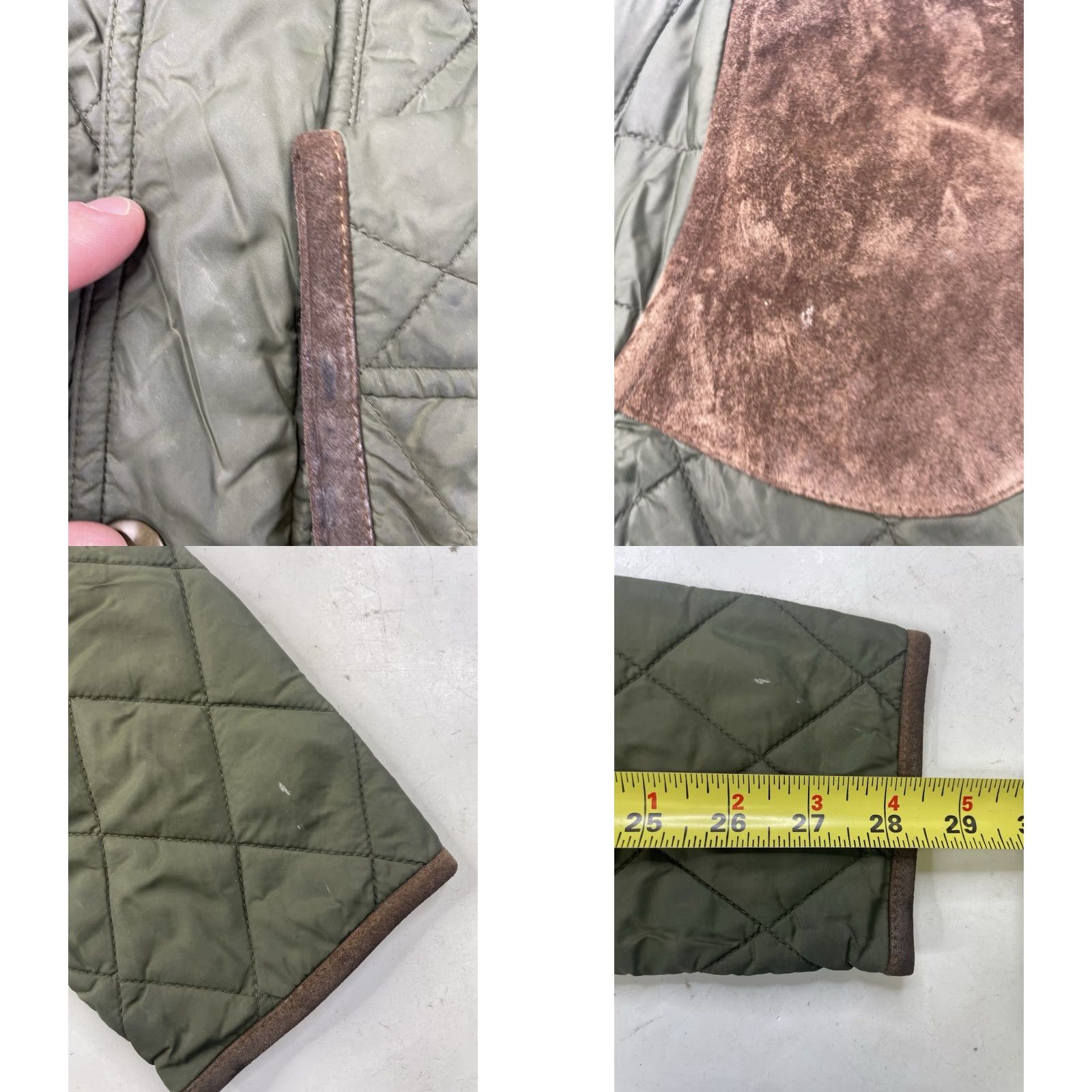 Polo Ralph Lauren Polo Ralph Lauren Womens Green Equestrian Barn Quilt Jacket Hunting Size S Hip Nylon Polyester Quilt Jacket Womens Mens? Size S / US 4 / IT 40 - 8 Thumbnail