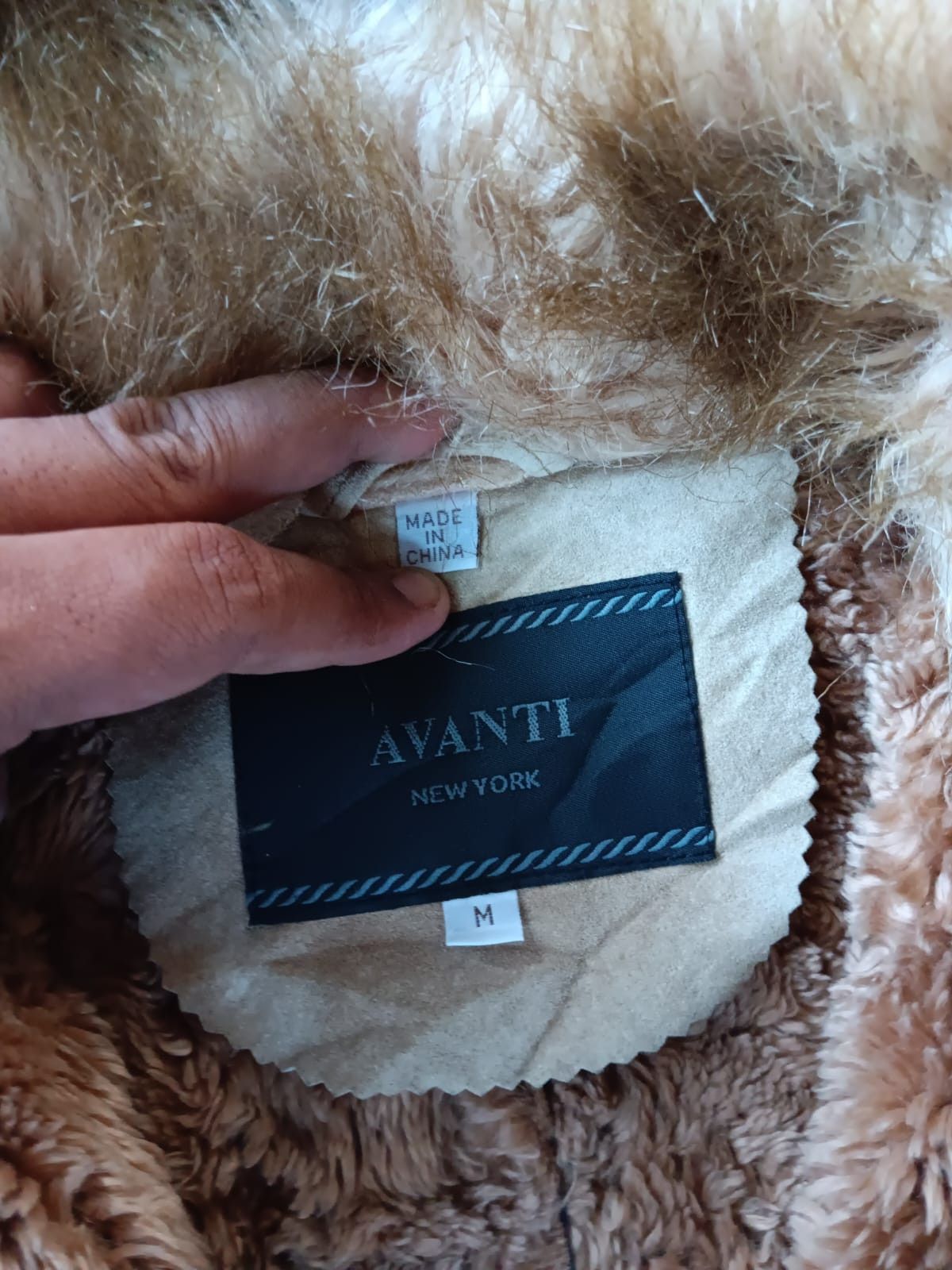 Vintage Avanti NewYork suede fur hoodie style jacket Size US M / EU 48-50 / 2 - 10 Thumbnail