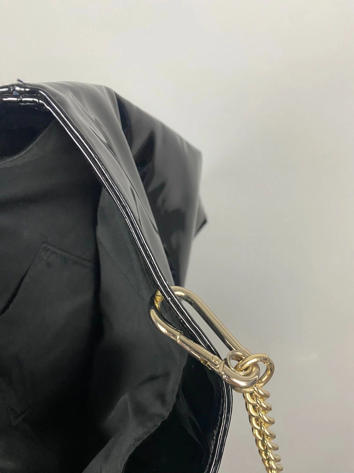 Jean Paul Gaultier Jean Paul Gaultier Parfum Lack Schwarz Shopper Tragetasche Size ONE SIZE - 8 Thumbnail