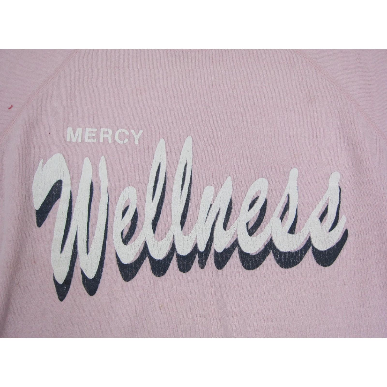 Hanes VINTAGE Hanes Sweatshirt Adult L Pink 80s 90s Mercy Hospital Care Regular Mens Sweatshirt Pullover Crew Neck Fleece All Seasons Built in USA Size US L / EU 52-54 / 3 - 2 Thumbnail
