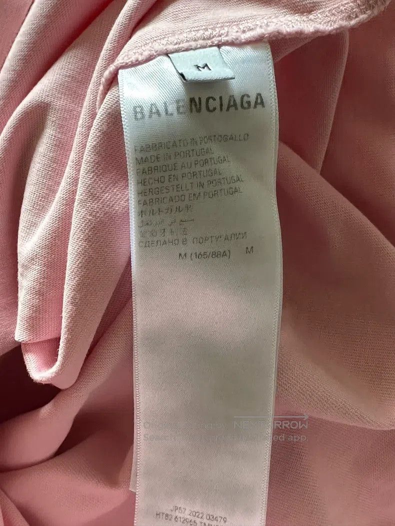Balenciaga Balenciaga Pink T-shirt. Size M Size US M / EU 48-50 / 2 - 4 Thumbnail