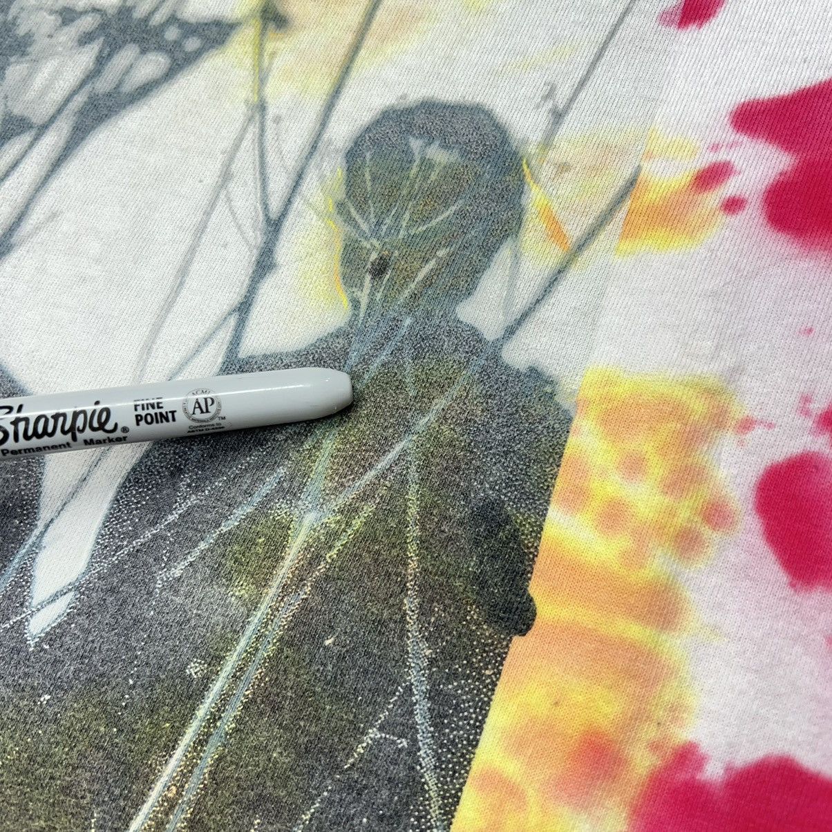 Band Tees × Vintage Tom Petty The Heartbreakers Tee Shirt Tie Dye Echo Tour Rock Size US XL / EU 56 / 4 - 10 Thumbnail