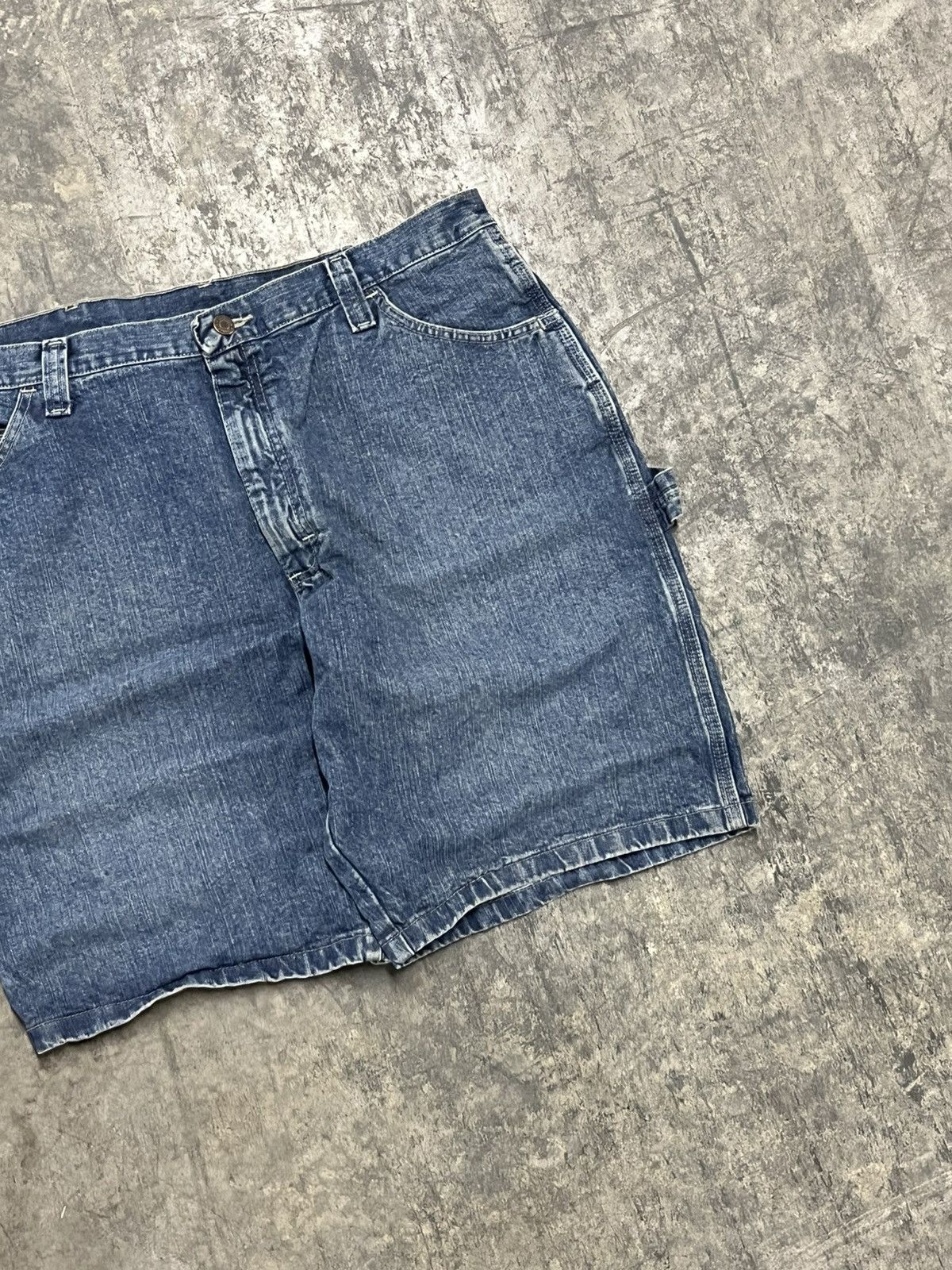 Vintage × Wrangler Jorts baggy fit carpenter cargo streetwear hype y2k Size US 38 / EU 54 - 7 Thumbnail
