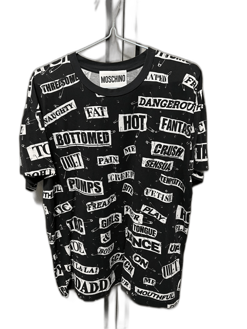 Moschino Moschino Men's Casual Short Sleeve T-Shirt Size US M / EU 48-50 / 2 - 1 Thumbnail