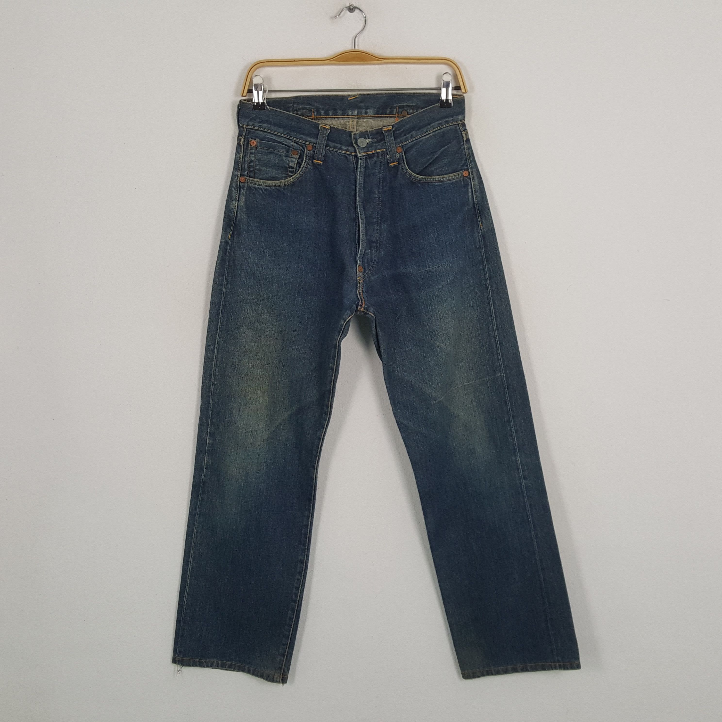 Evisu × Japanese Brand × Vintage Vintage EVISU Japanese Brand Daicock Custom Style Jeans Size US 28 / EU 44 - 4 Thumbnail