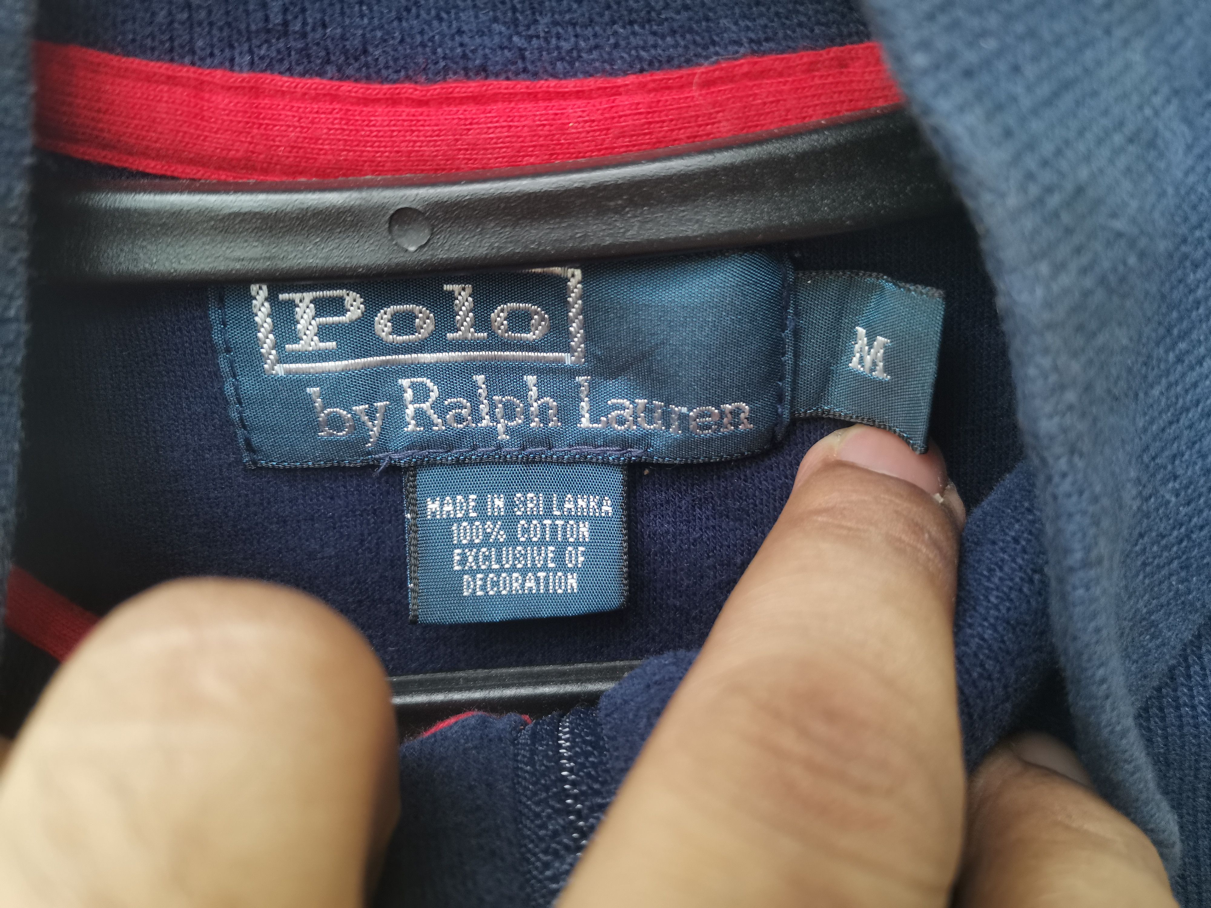 Polo Ralph Lauren Rare Polo by Ralph Lauren sweatshirt half zipper Size US M / EU 48-50 / 2 - 5 Thumbnail