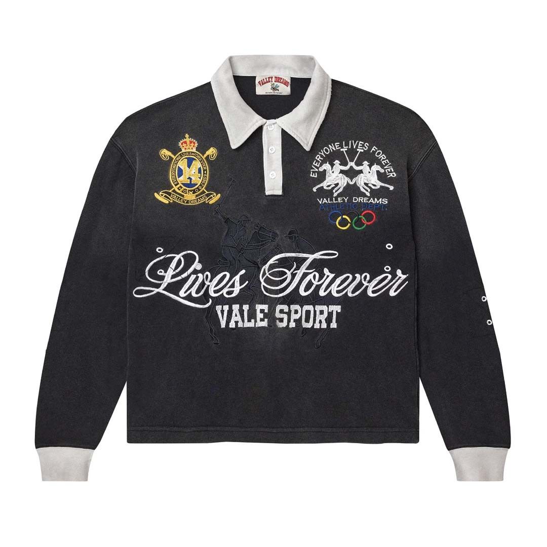 Forever Blackrock Rugby Long Sleeve Black