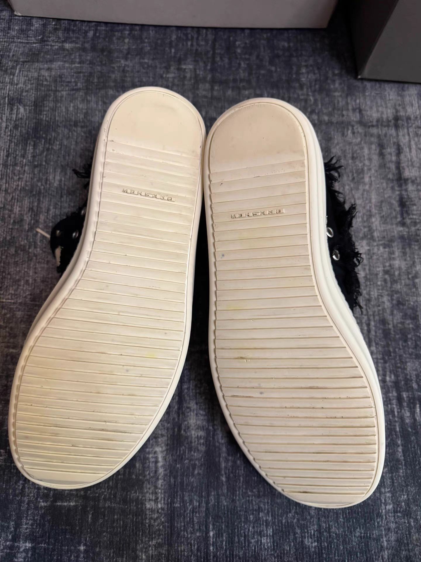 Rick Owens rick owens DRKSHDW Distressed Low Top Turbo Cyclops Size US 10 / EU 43 - 6 Thumbnail