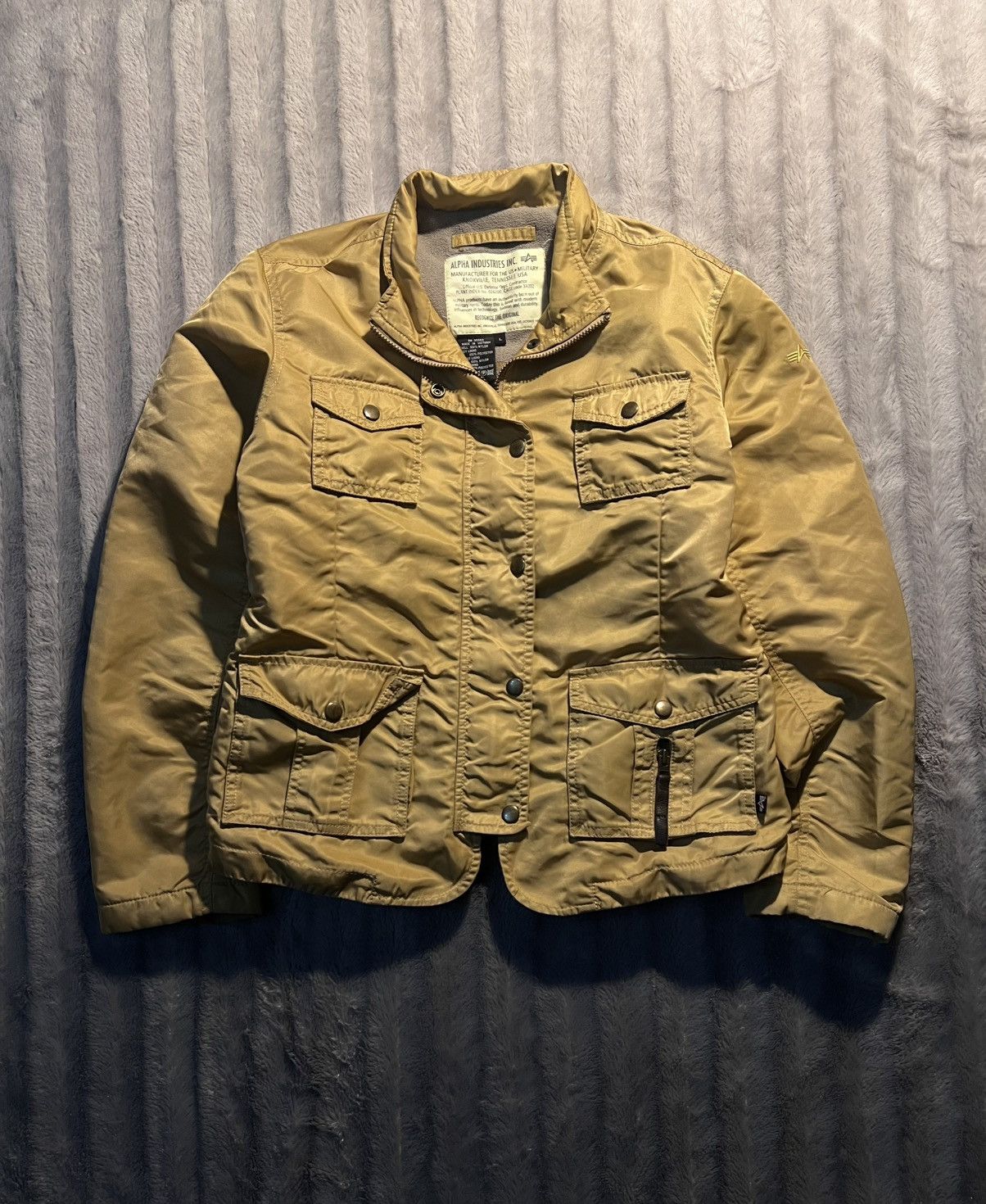 Alpha Industries Vintage alpha industries military jacket - bomber Size US M / EU 48-50 / 2 - 3 Thumbnail