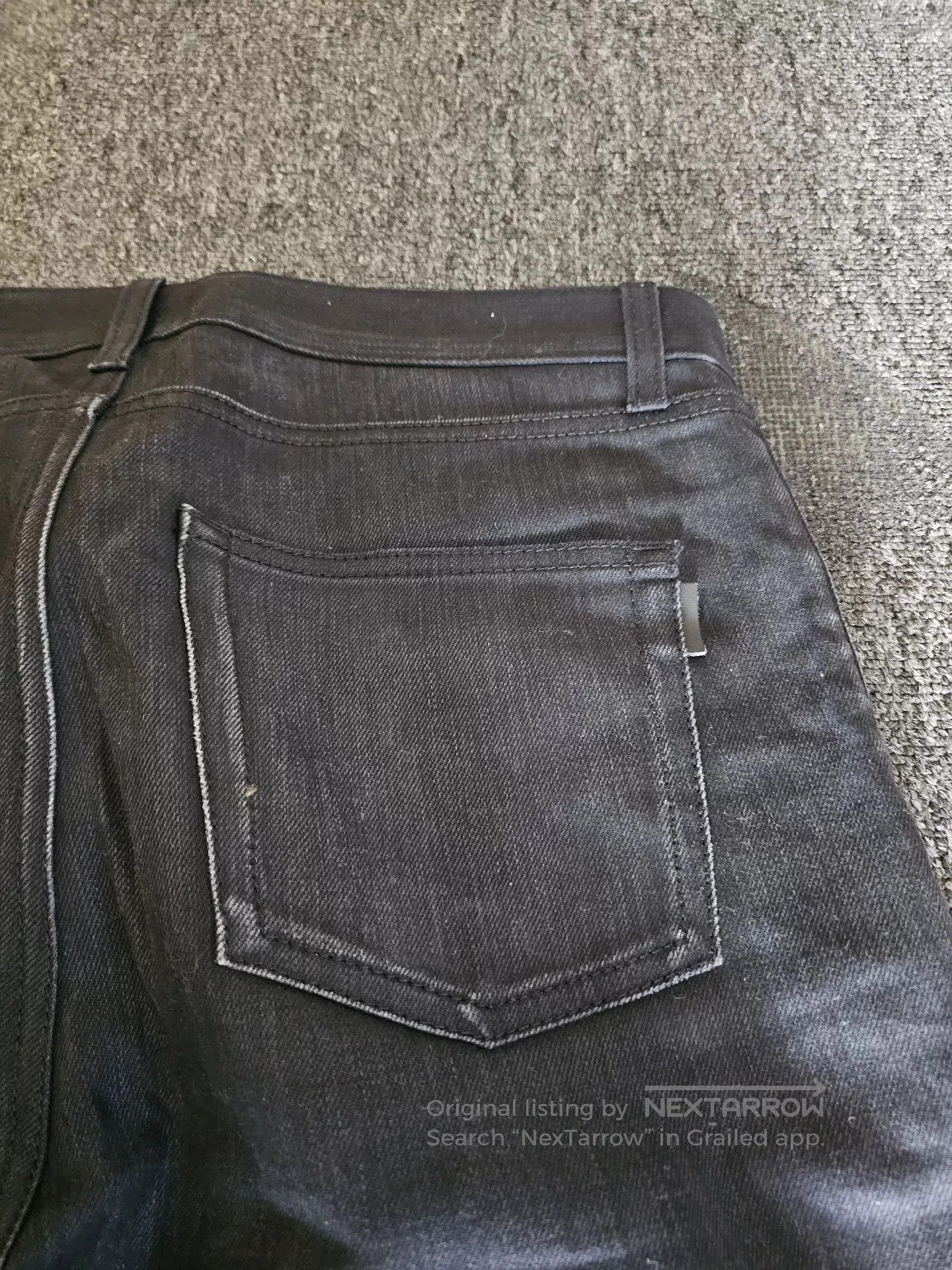 Saint Laurent Paris saint laurent slp black denim pants. Size US 30 / EU 46 - 4 Thumbnail