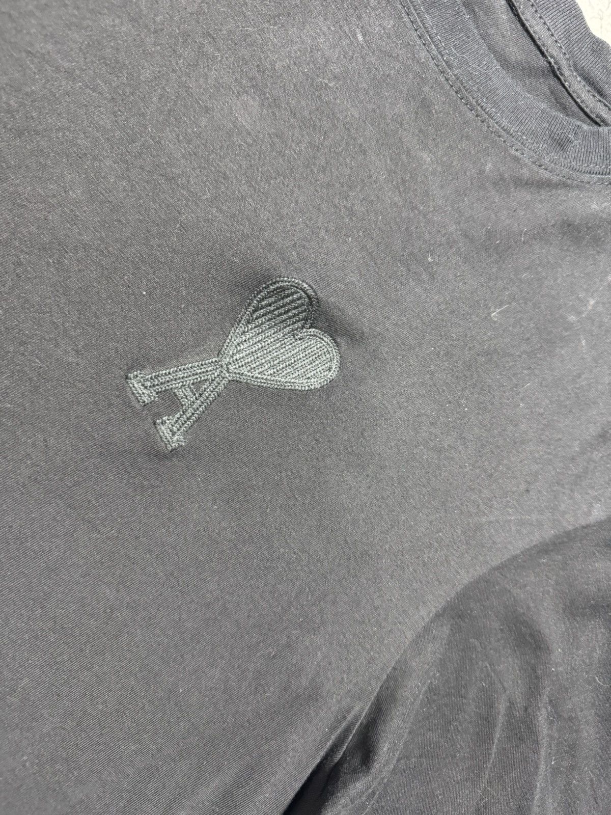 AMI AMI Black T-Shirt Luxury Size US L / EU 52-54 / 3 - 5 Thumbnail