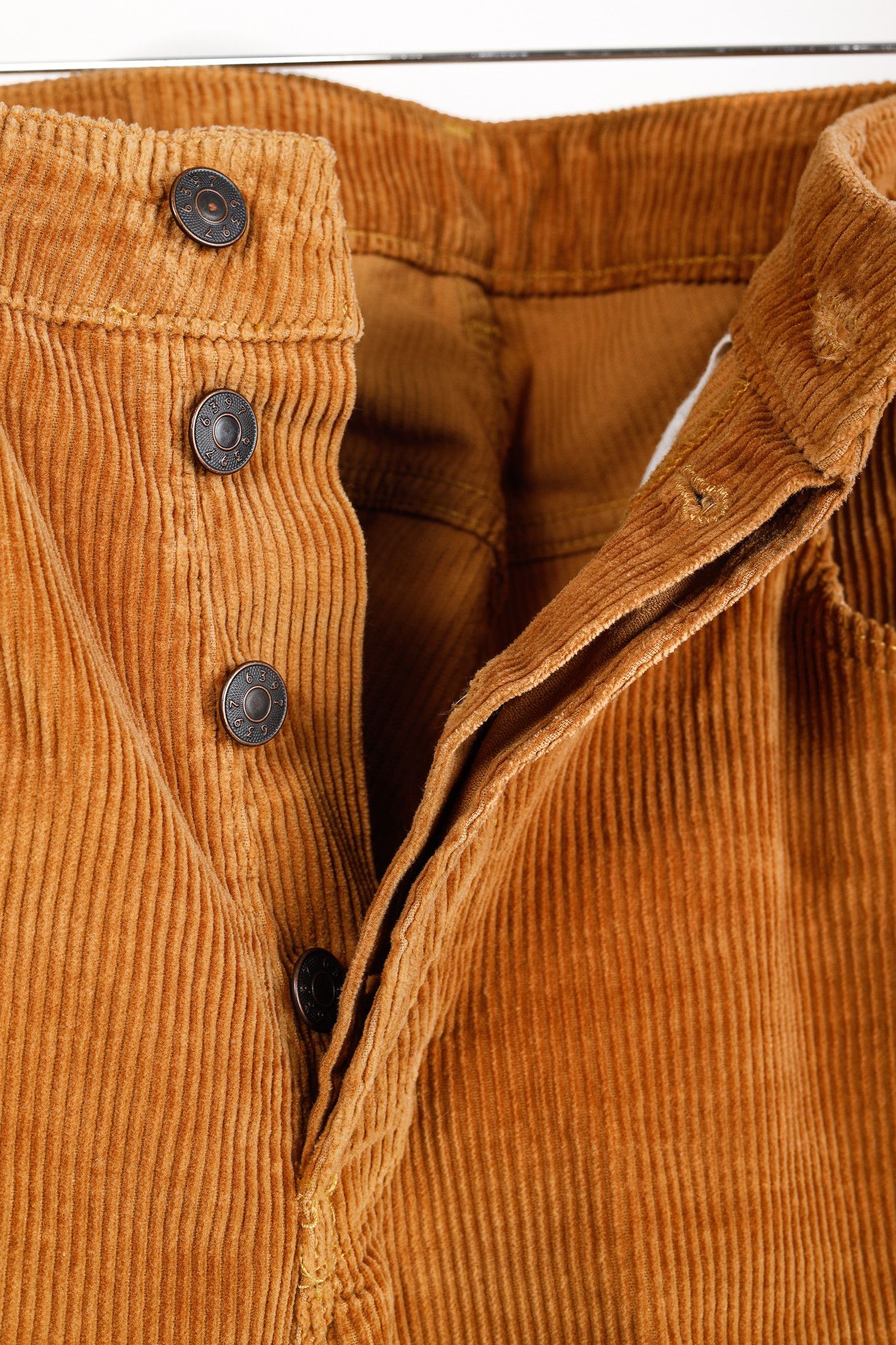 6397 6397 Shorty Tan Corduroy Pants Size 32" / US 10 / IT 46 - 9 Thumbnail