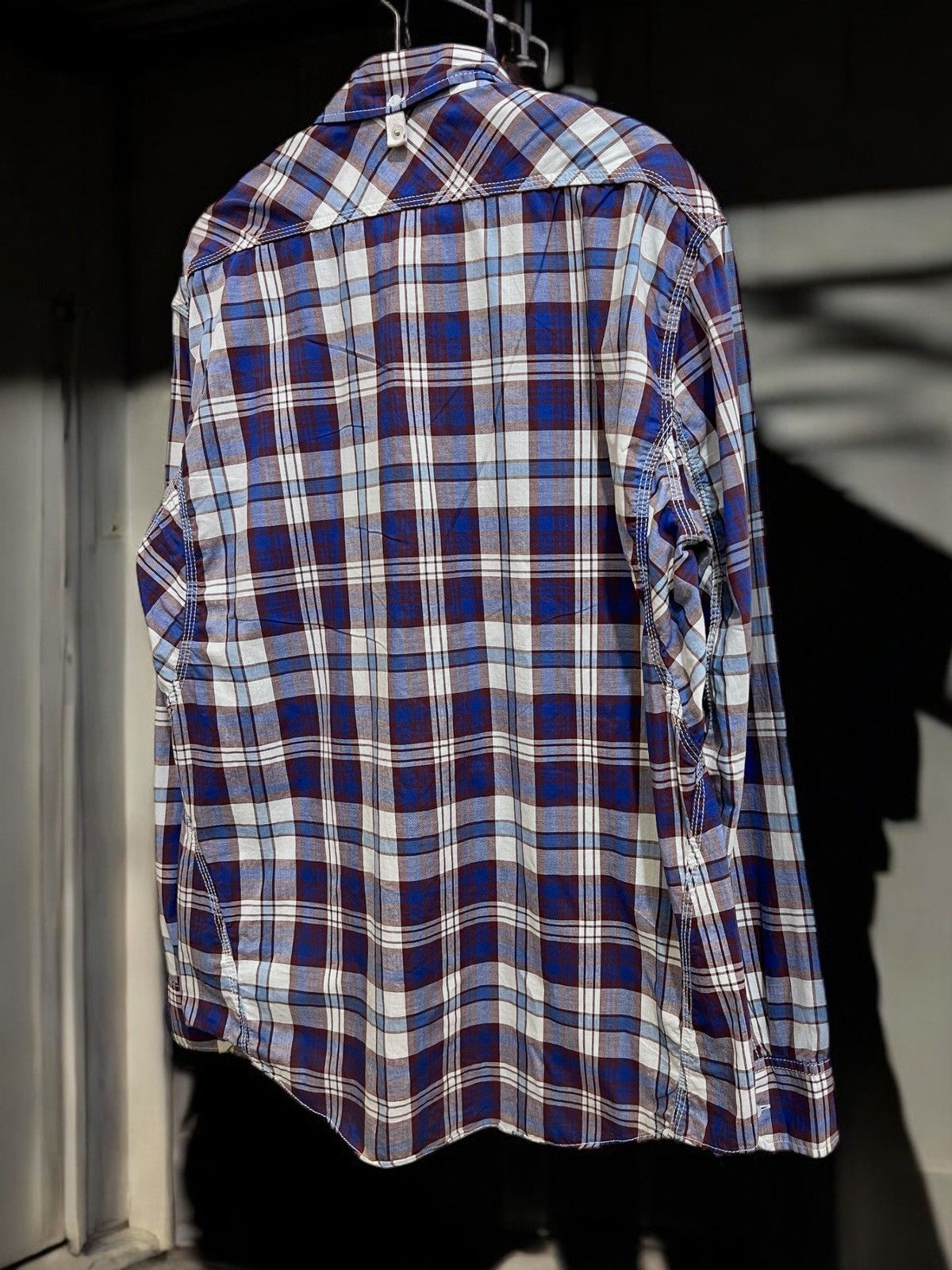 Visvim Visvim lumber check Shirt L/S button up shirt Size US L / EU 52-54 / 3 - 3 Thumbnail