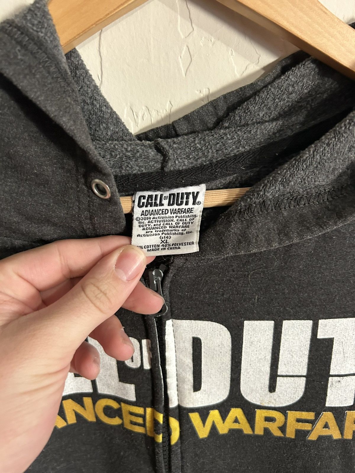 Vintage Call Of Duty Advanced Warfare Zip Up Hoodie Size XL Size US XL / EU 56 / 4 - 2 Thumbnail