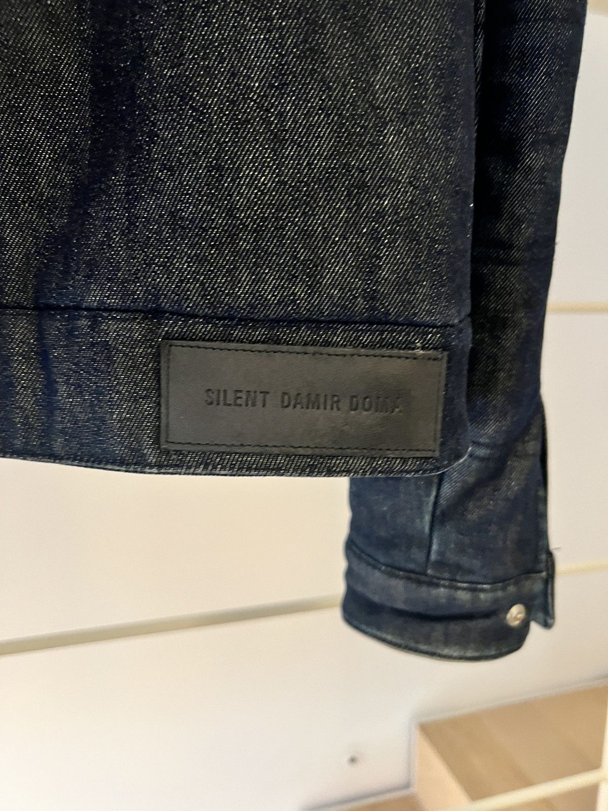 Silent By Damir Doma Dark Blue Denim Jacket Size US S / EU 44-46 / 1 - 3 Thumbnail