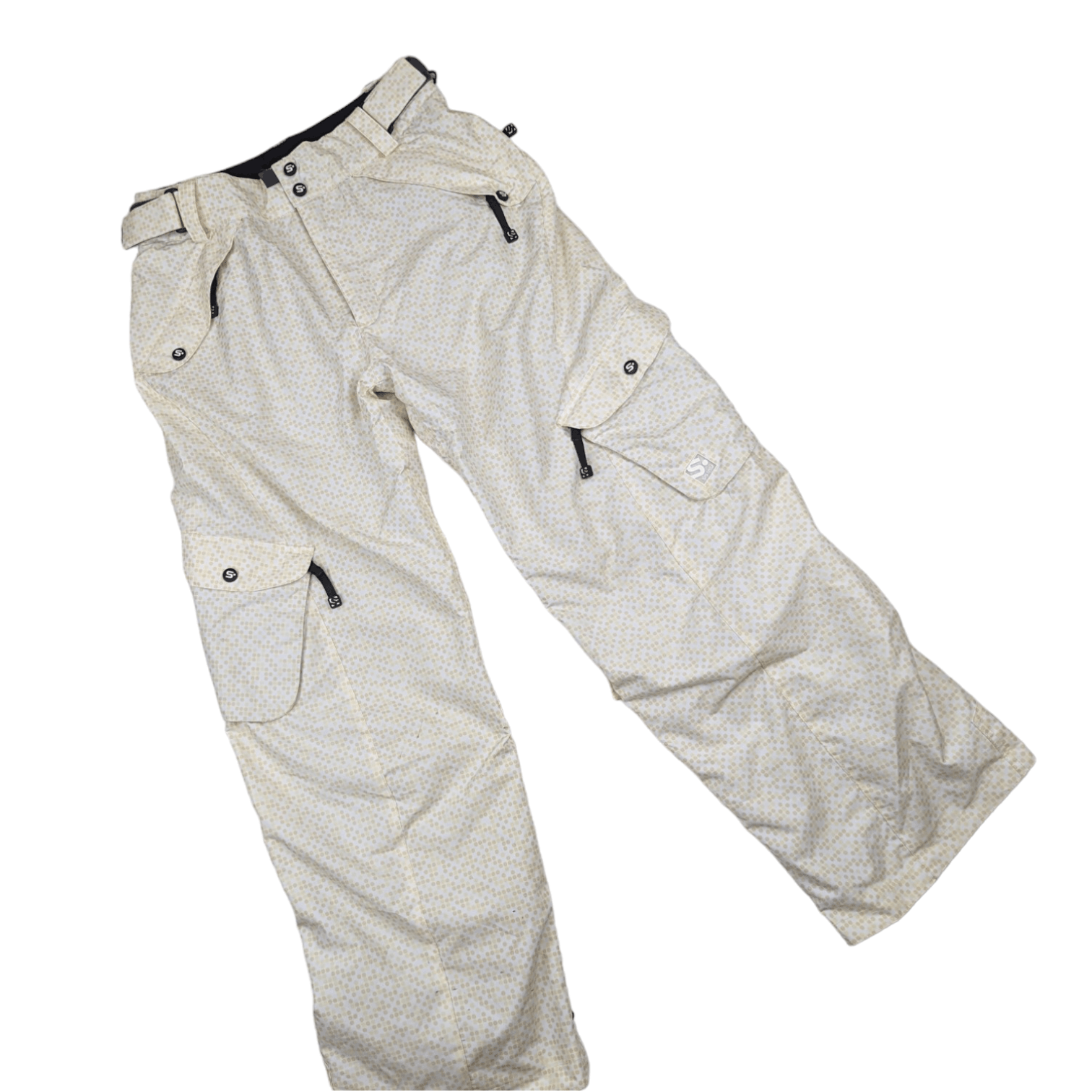 Japanese Brand Japan Sista J Monogram Winter Snow Ski Pant Size 29" - 2 Thumbnail