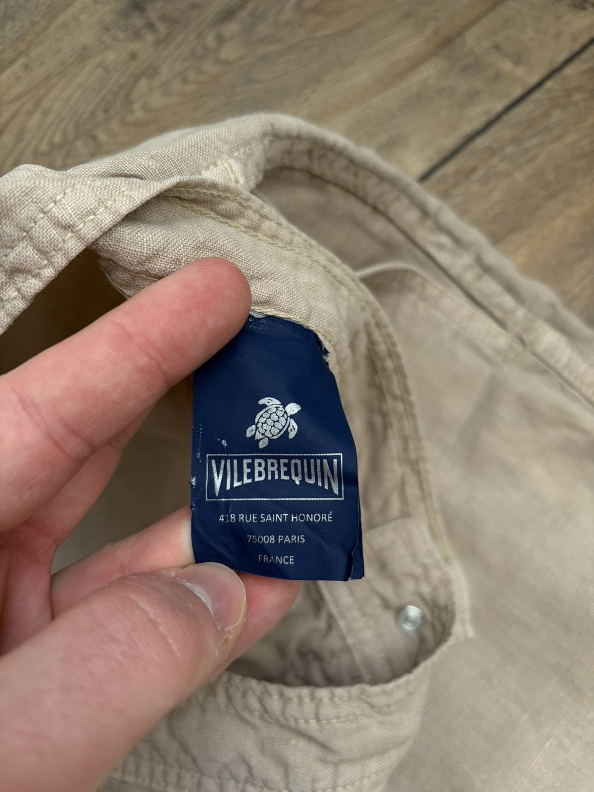 Vilebrequin Vilebrequin Linen Beige Pants Size US 34 / EU 50 - 7 Thumbnail