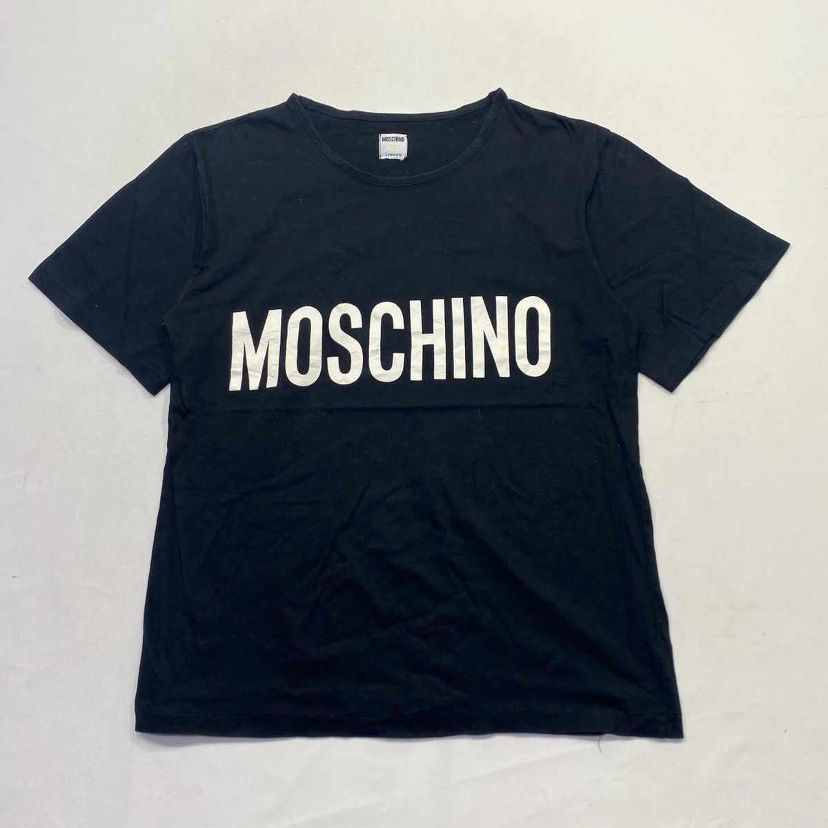 Moschino Moschino Black T-Shirt Size US M / EU 48-50 / 2 - 1 Thumbnail
