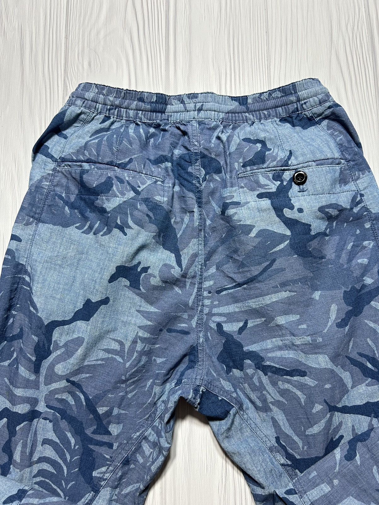 G-Star G-Star Raw Bronson Tapered Sport Cuffed Pants Blue Real Tree Size US 31 - 11 Thumbnail