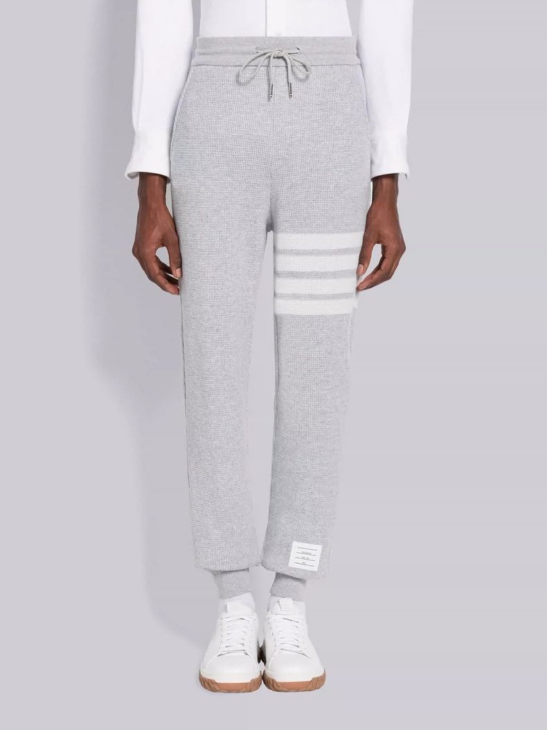 Thom Browne Thom Browne Huffug cashmere sweatpants Size US 39 - 1 Thumbnail