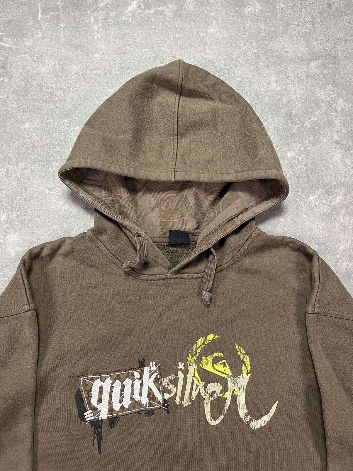 Quiksilver Quiksilver Y2K Vintage Big Logo Baggy Hoodie XL Size US XL / EU 56 / 4 - 7 Thumbnail