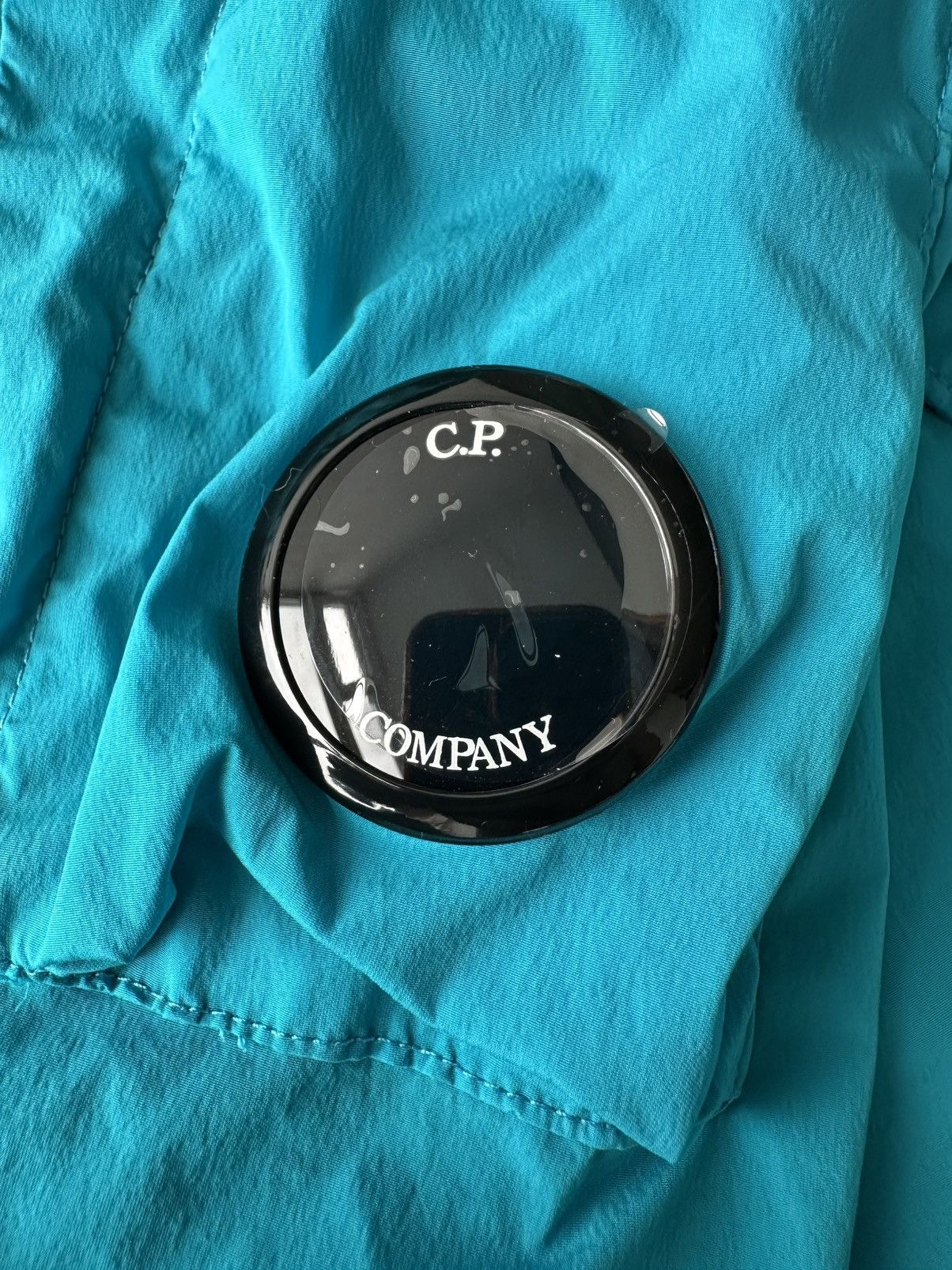 C.P. Company C.P Company Nycra-R Bomber Jacket Turquoise Size US XXL / EU 58 / 5 - 4 Thumbnail