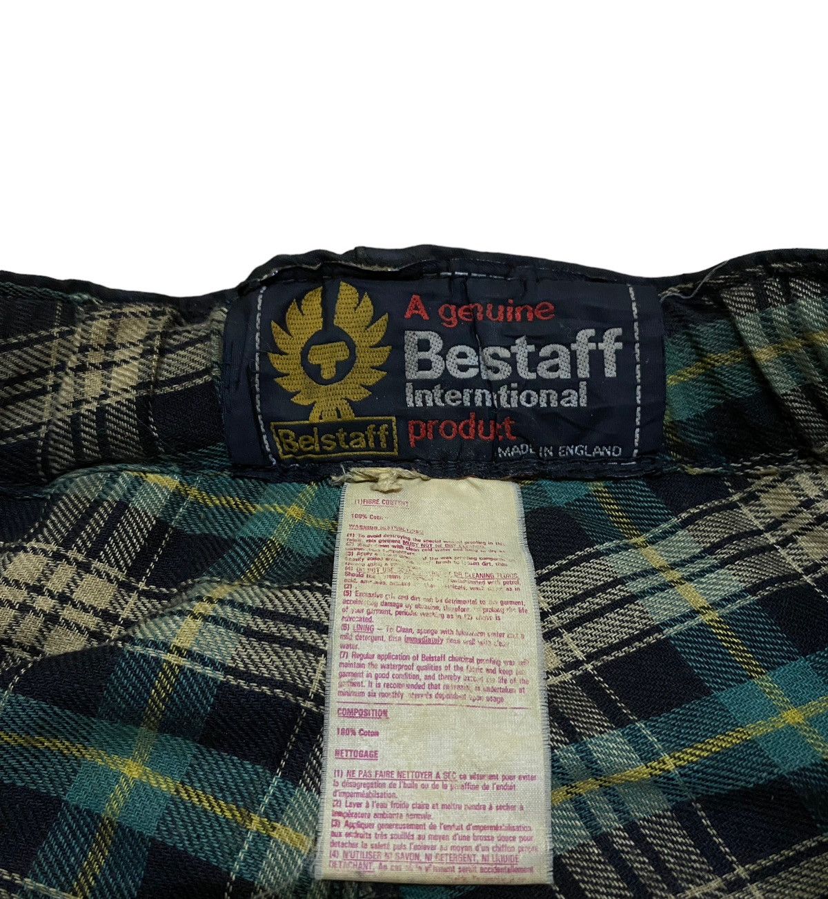 Belstaff × Vintage Rare Design Vintage Brand Belstaff Waxed Leather Pants 1980s Size US 30 / EU 46 - 7 Thumbnail