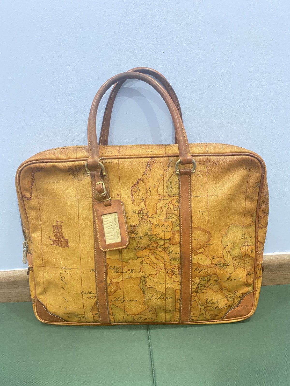 Alviero Martini × Vintage Vintage Alviero Martini classic Documnet Office Bag Size ONE SIZE - 1 Thumbnail