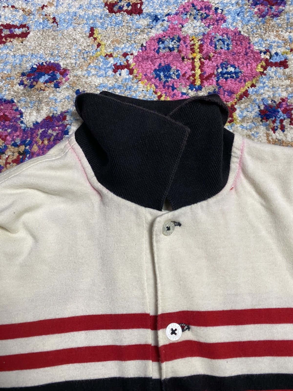 Polo Ralph Lauren Polo Ralph Lauren Stripe Long Sleeve Collar Shirts L Size US L / EU 52-54 / 3 - 8 Thumbnail
