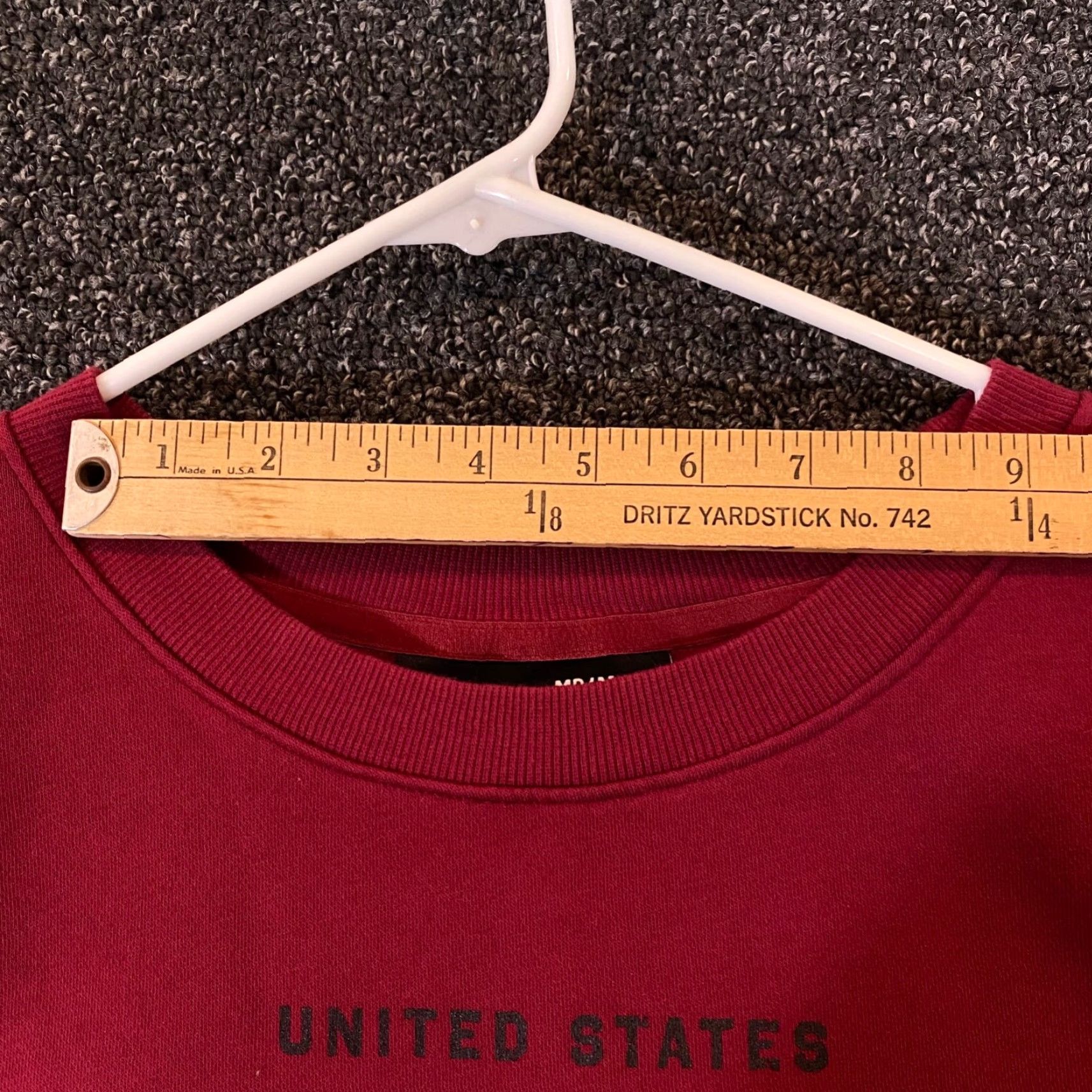 Under Armour Under Armour Marines Pullover Womens Medium Red Crewneck Jacket United States Maries USA Army Military Style Sportswear Shirt Size M / US 6-8 / IT 42-44 - 7 Thumbnail