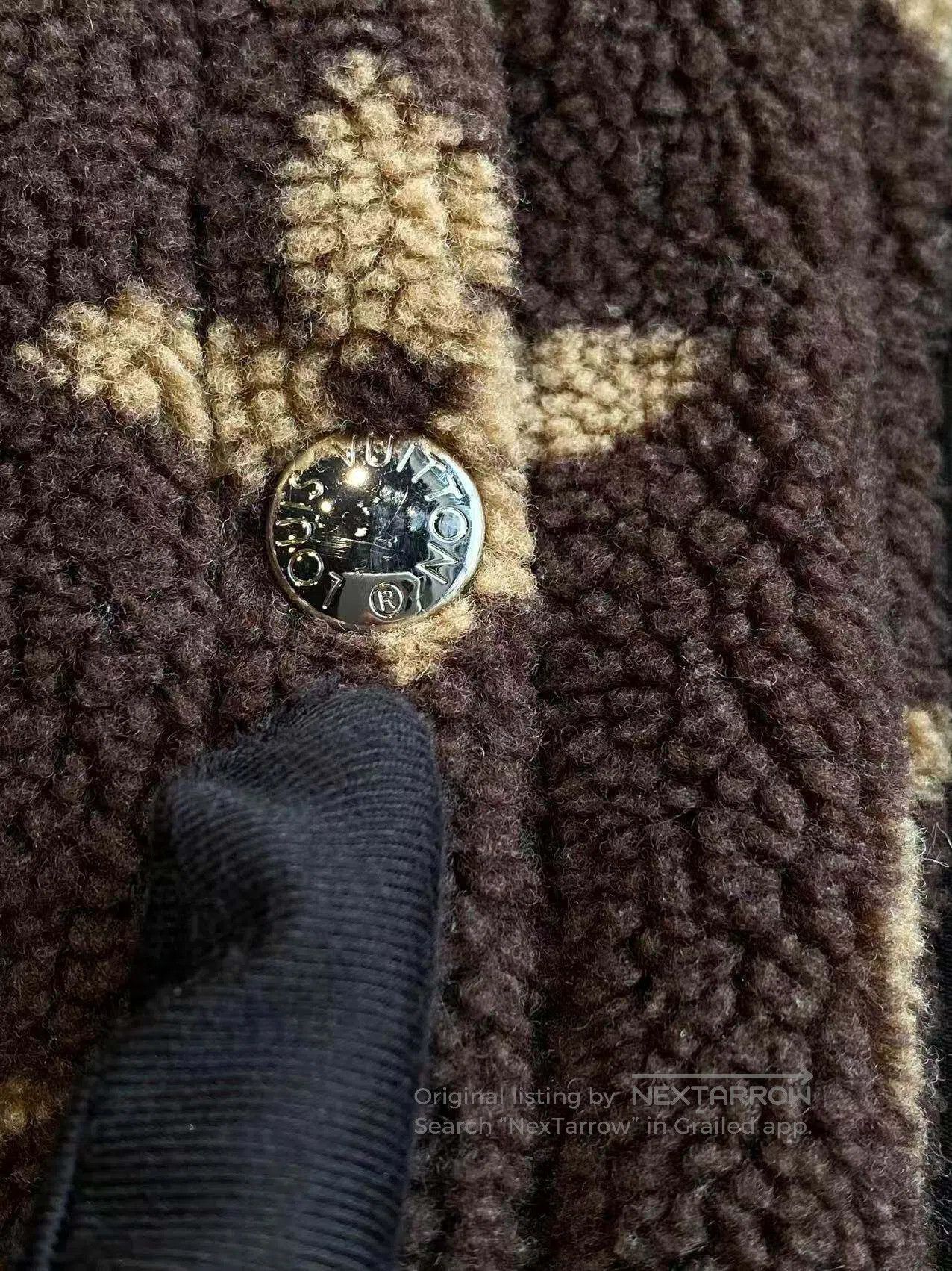 Louis Vuitton Louis Vuitton Wearing a printed teddy jacket on both sides Size 4XL / US 24-26 - 8 Thumbnail