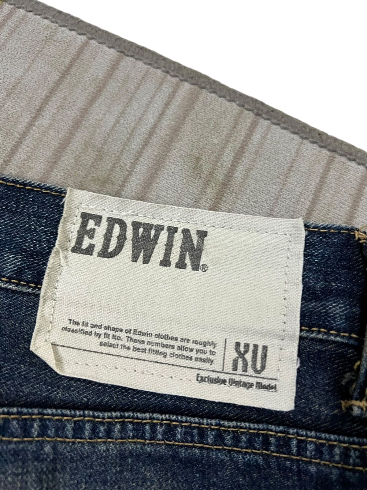 If Six Was Nine Edwin Exclusive Vintage Flare Claw Bootcut Jean Size US 33 - 15 Thumbnail