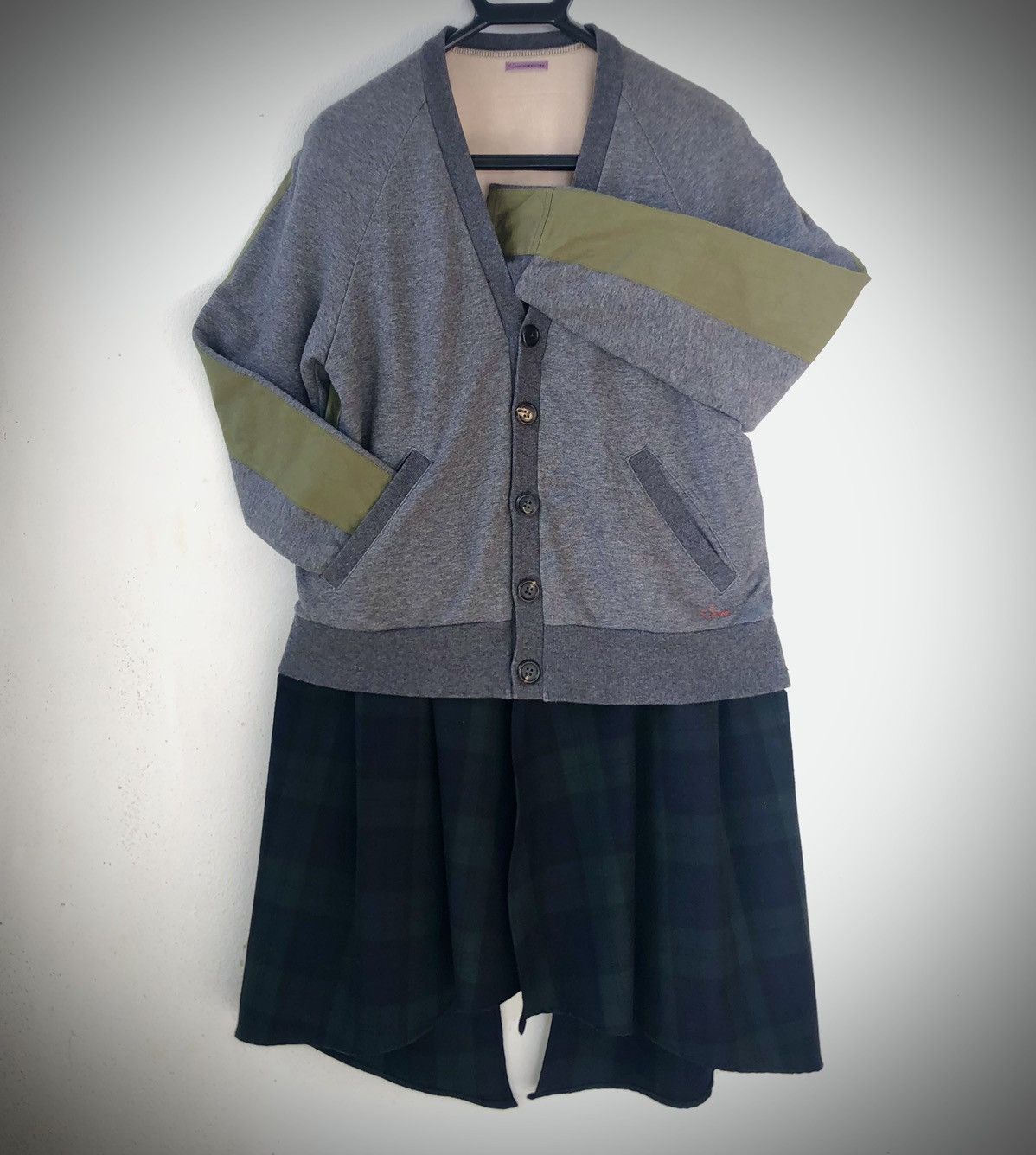 Jun Takahashi Sue UNDERCOVER Hybrid Cardigan Dress Size S / US 4 / IT 40 - 1 Thumbnail