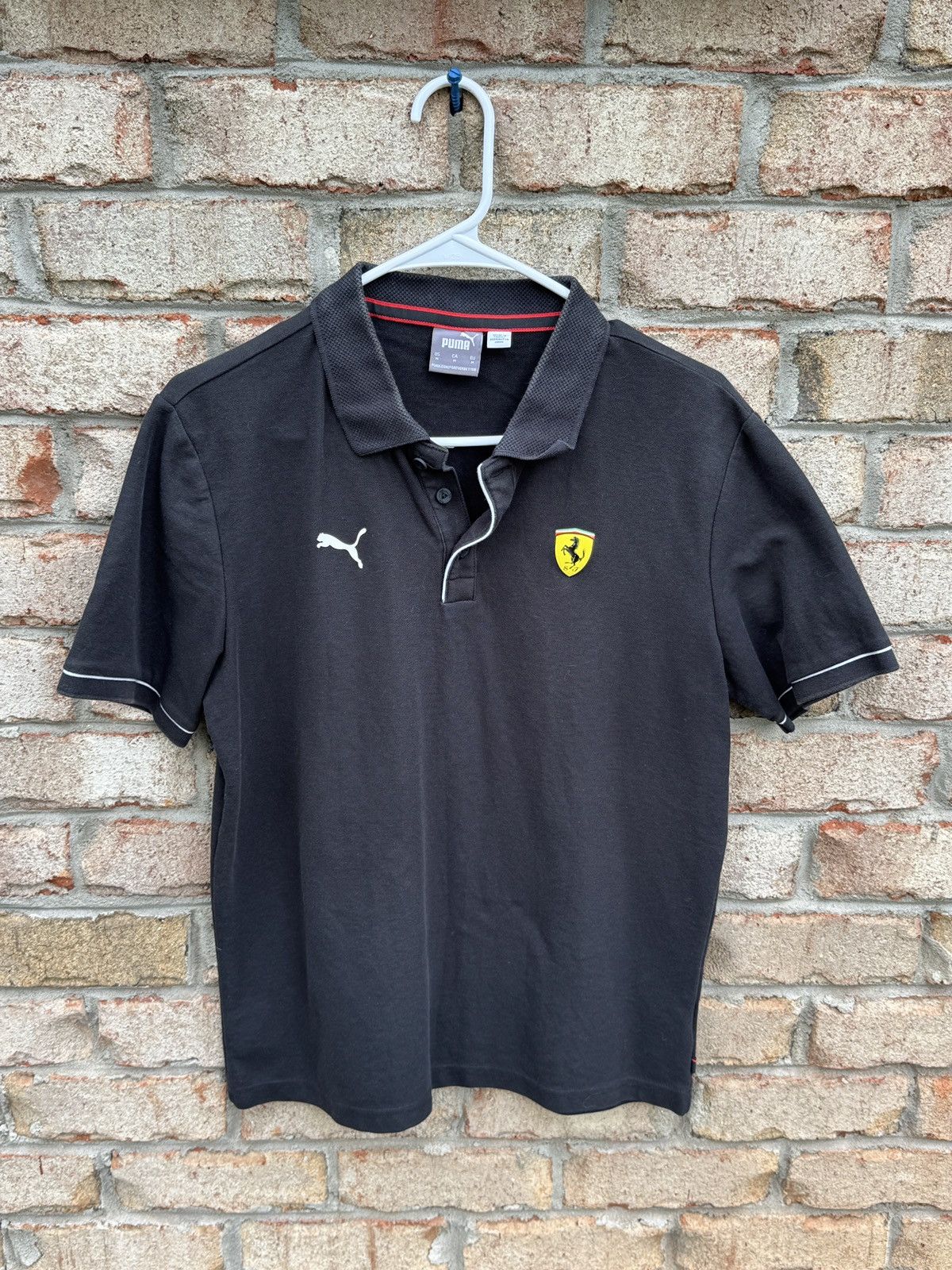 Ferrari × Puma Puma Ferrari polo shirt black Size US M / EU 48-50 / 2 - 1 Thumbnail