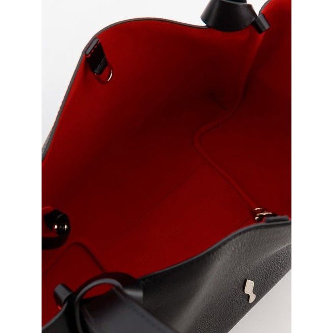 Christian Louboutin CHRISTIAN LOUBOUTIN Bettina Small Black Shoulder Bag New & A Size ONE SIZE - 4 Thumbnail