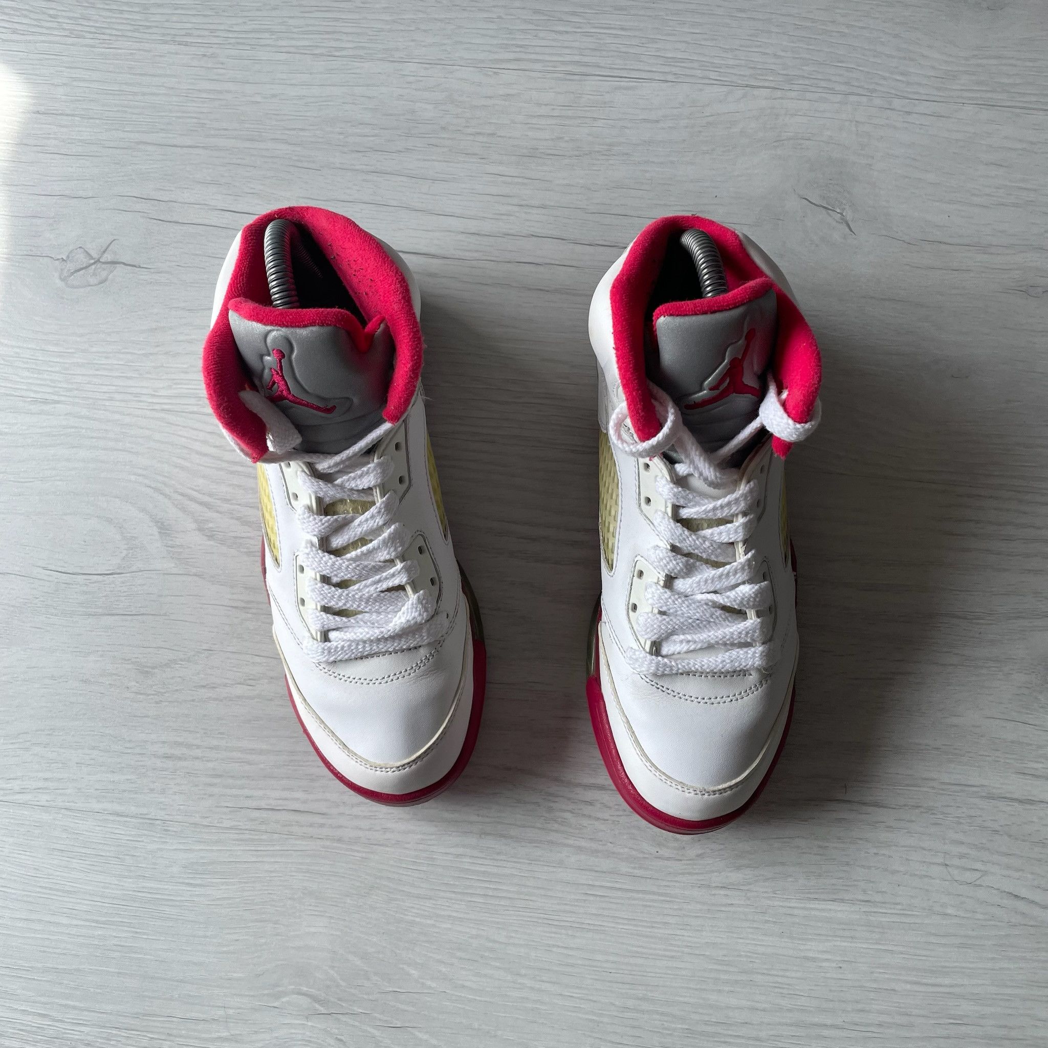 Jordan Brand × Nike Nike Air Jordan V 5 Scarlet Red Retro Size US 7 / IT 37 - 4 Thumbnail