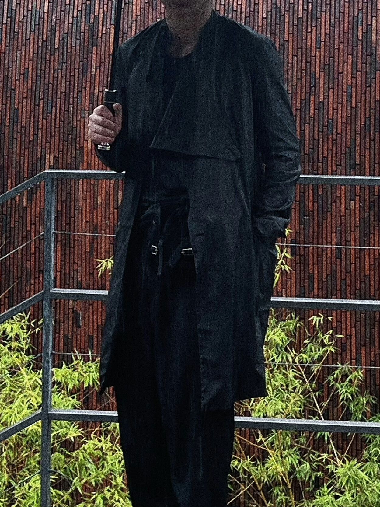 Helmut Lang Helmut Lang Black Long Coat Trench Size US S / EU 44-46 / 1 - 1 Thumbnail
