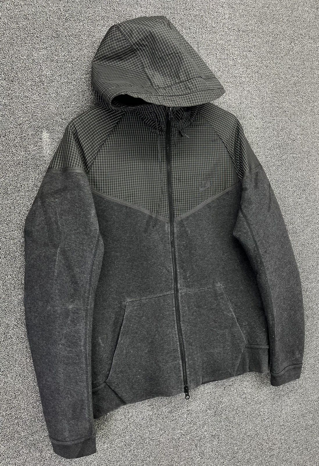 Nike × Vintage Nike Supreme Style Hoodie Zip Up Jacket Size US L / EU 52-54 / 3 - 2 Thumbnail