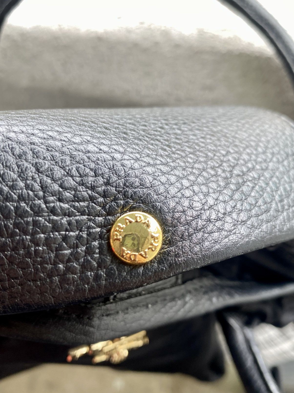 Prada PRADA Made In Italy Shoulder Bag material Leather and nylon Size ONE SIZE - 19 Thumbnail