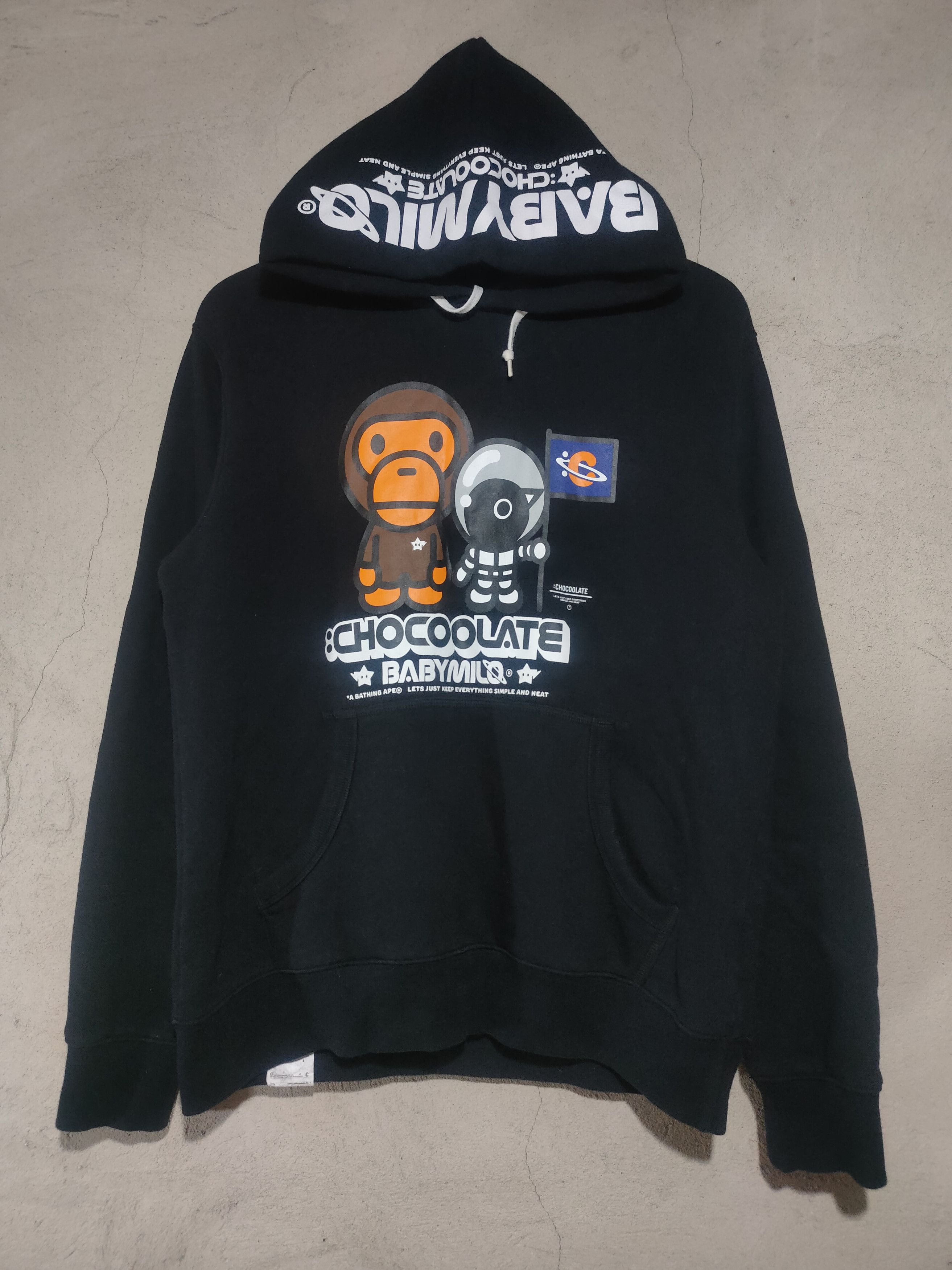 Bape × Chocolate CHOCOOLATE x BABYMILO HOODIE Size US M / EU 48-50 / 2 - 1 Thumbnail