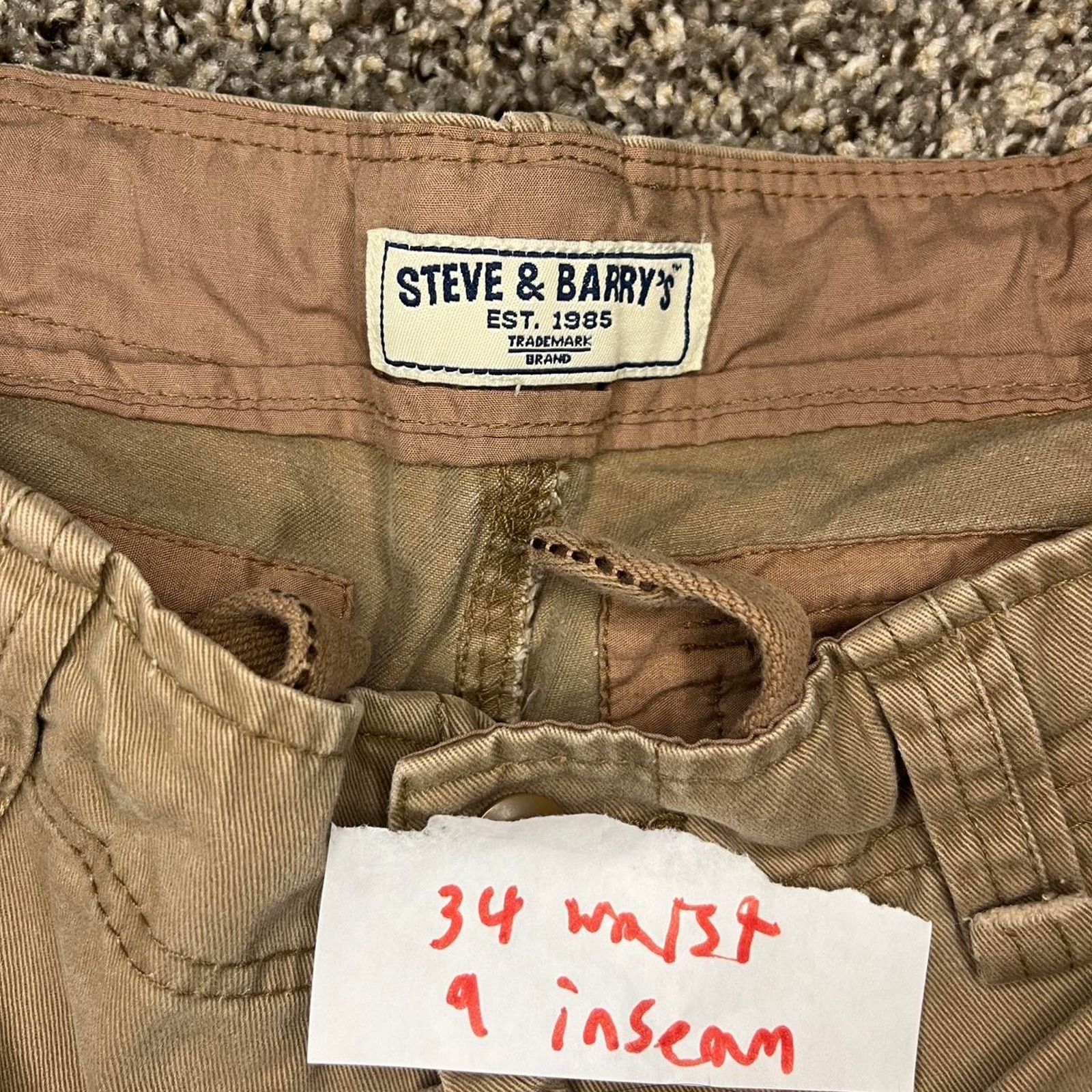 Steve And Barrys Steve and barrys cargo shorts Size US 34 / EU 50 - 2 Thumbnail