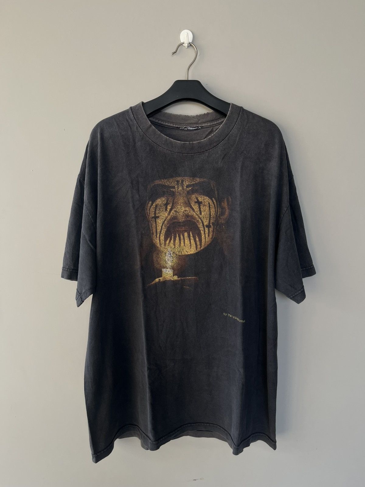 Band Tees VINTAGE 90S KING DIAMOND BY YANNICK BOUCHARD T-SHIRT METAL Size US L / EU 52-54 / 3 - 1 Thumbnail